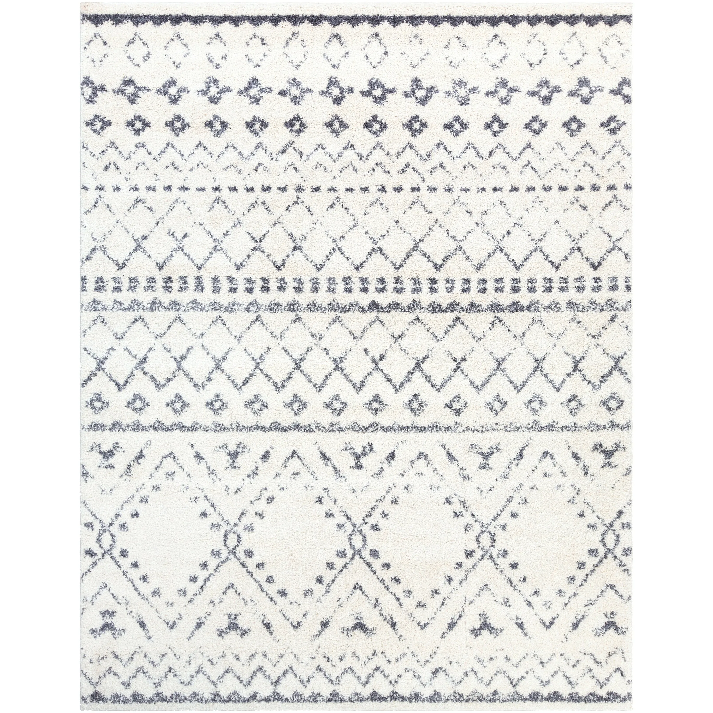Livabliss Rayne Boho Moroccan Shag Area Rug