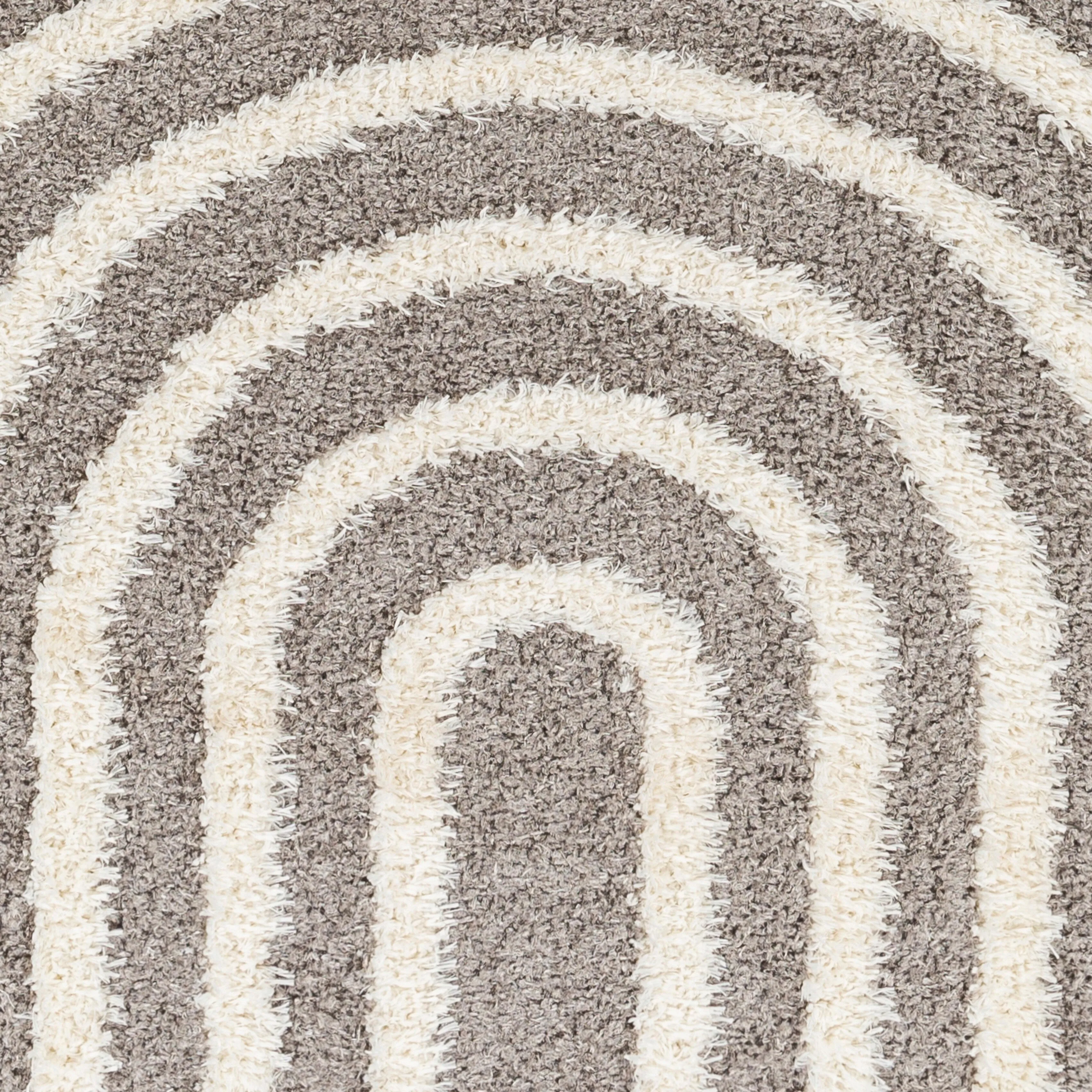 Livabliss Rodos Mod Neutral Rainbow Plush Area Rug