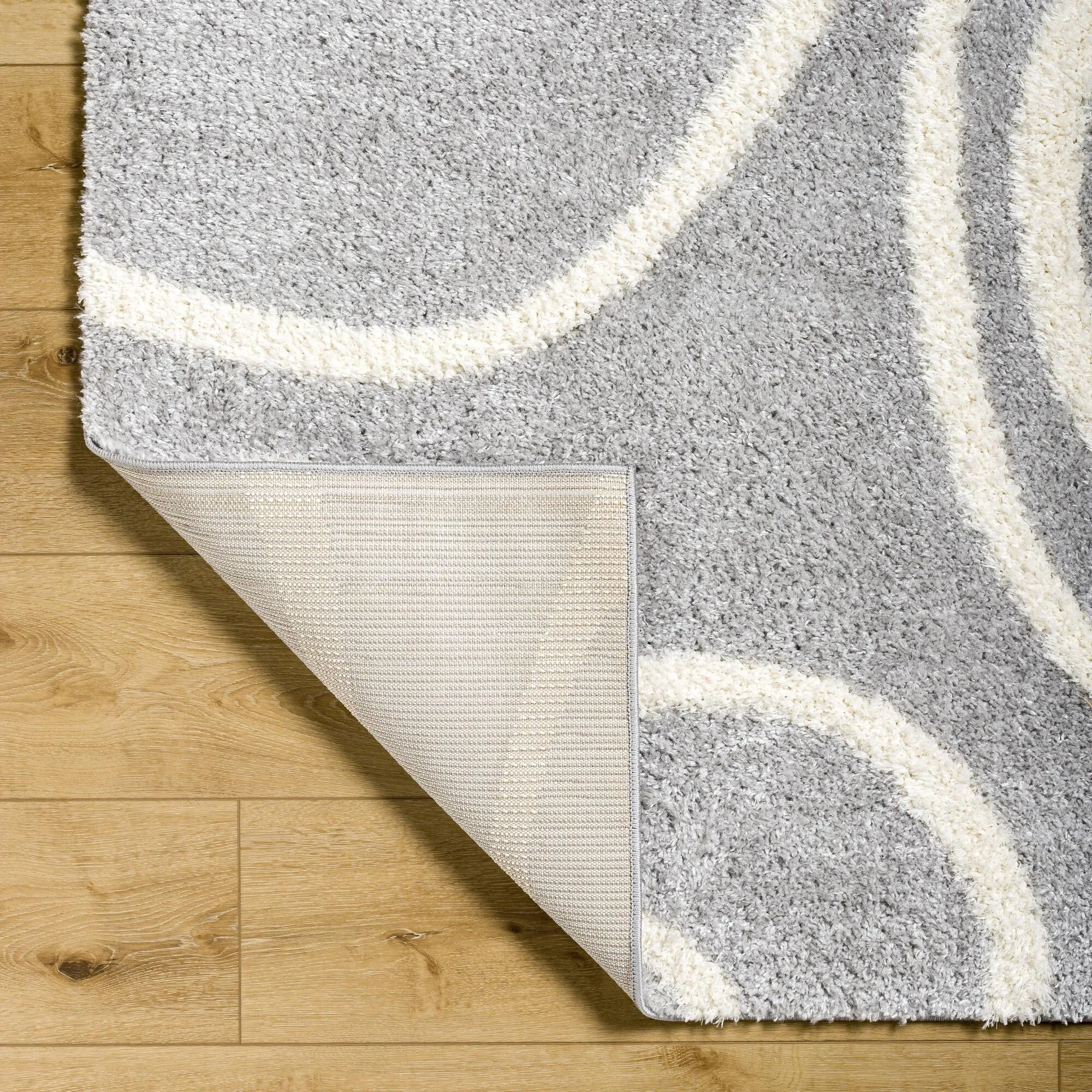 Livabliss Rodos Transitional Swirl Plush Area Rug