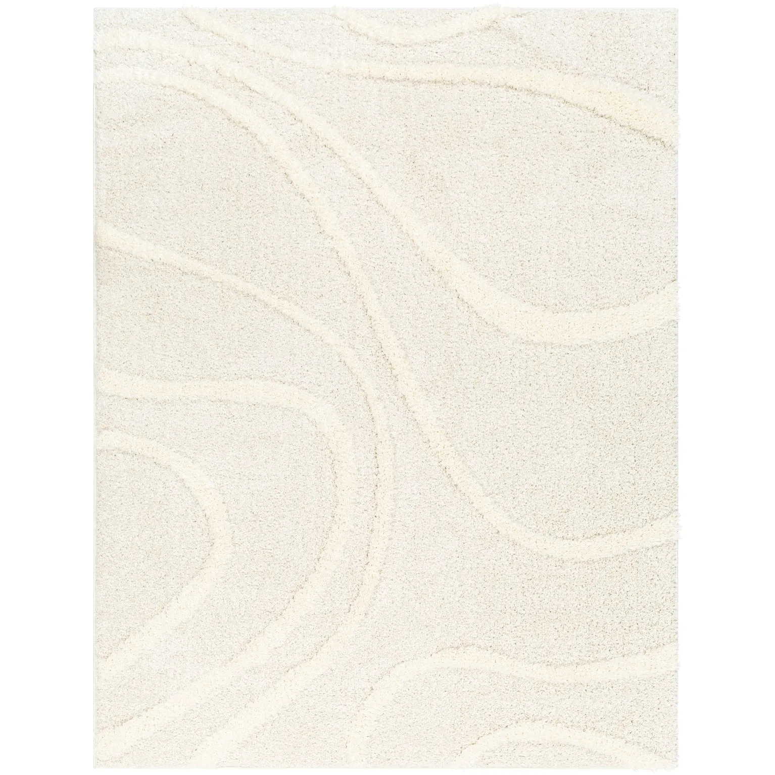 Livabliss Rodos Transitional Swirl Plush Area Rug