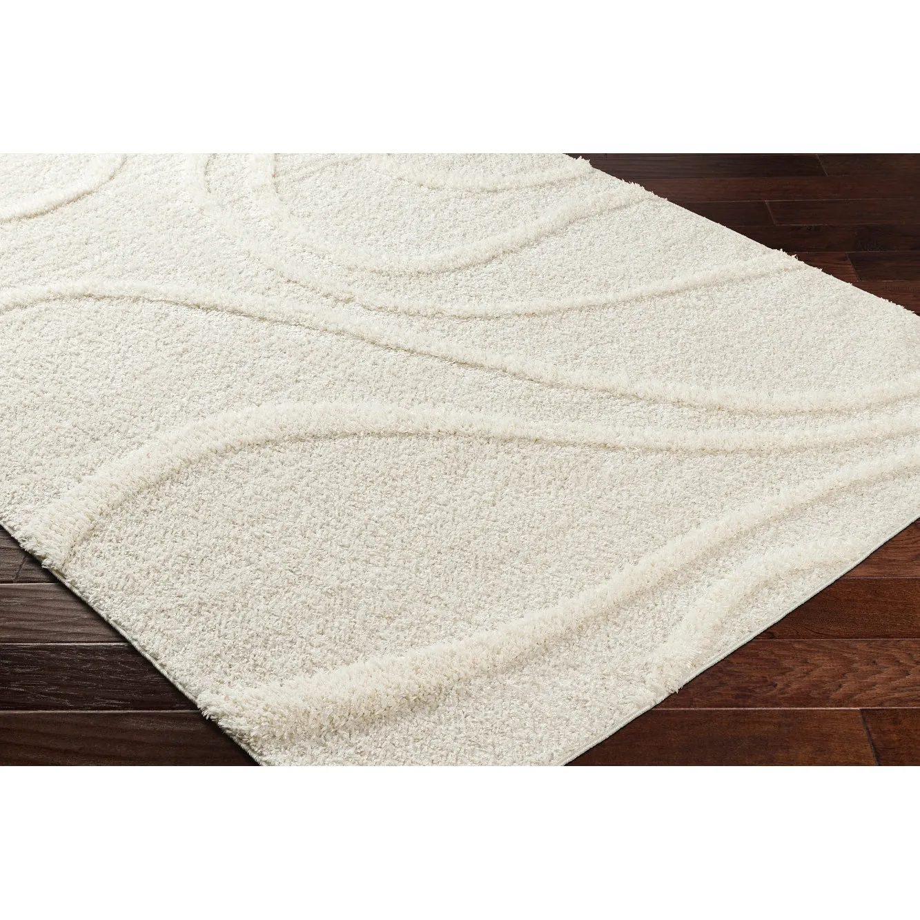 Livabliss Rodos Transitional Swirl Plush Area Rug