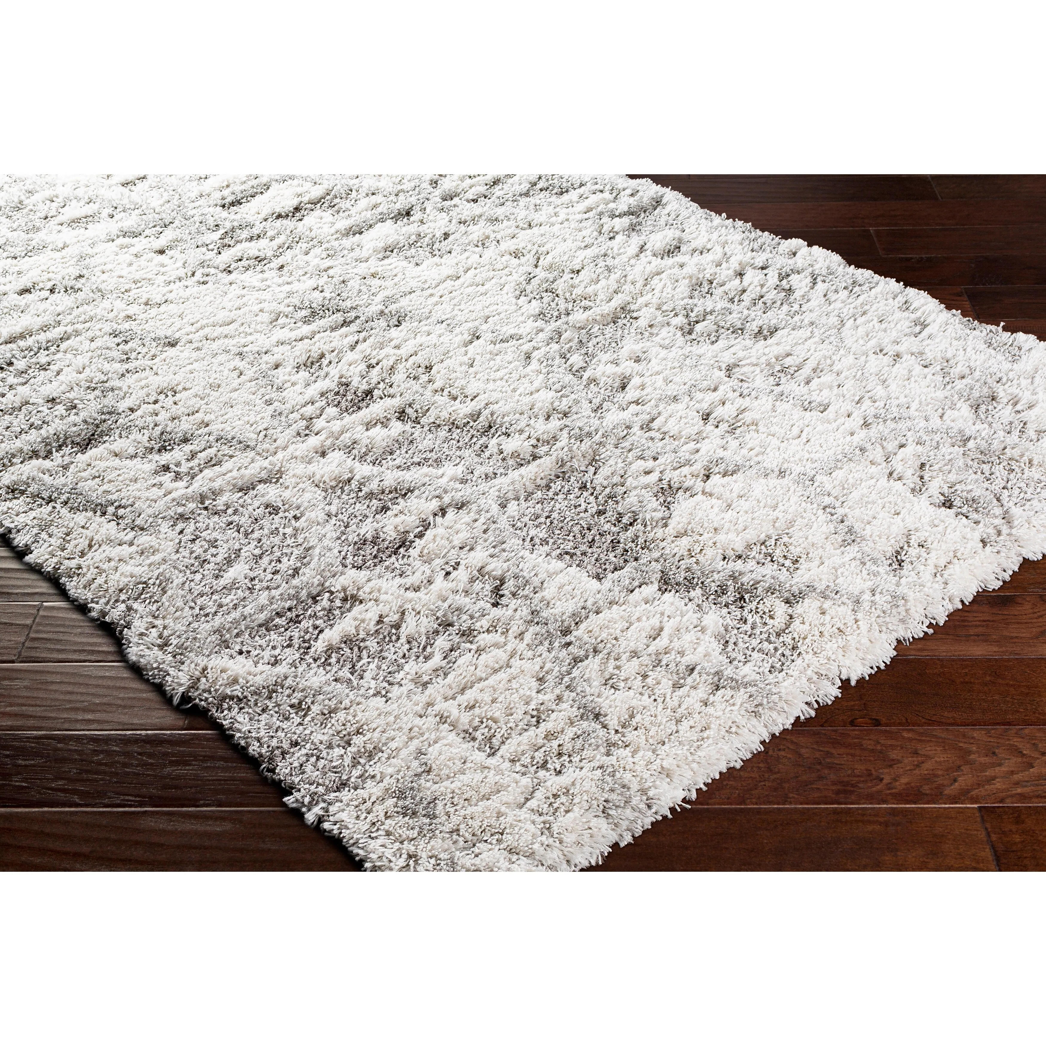 Livabliss Rosanna Distressed Boho Plush Shag Area Rug