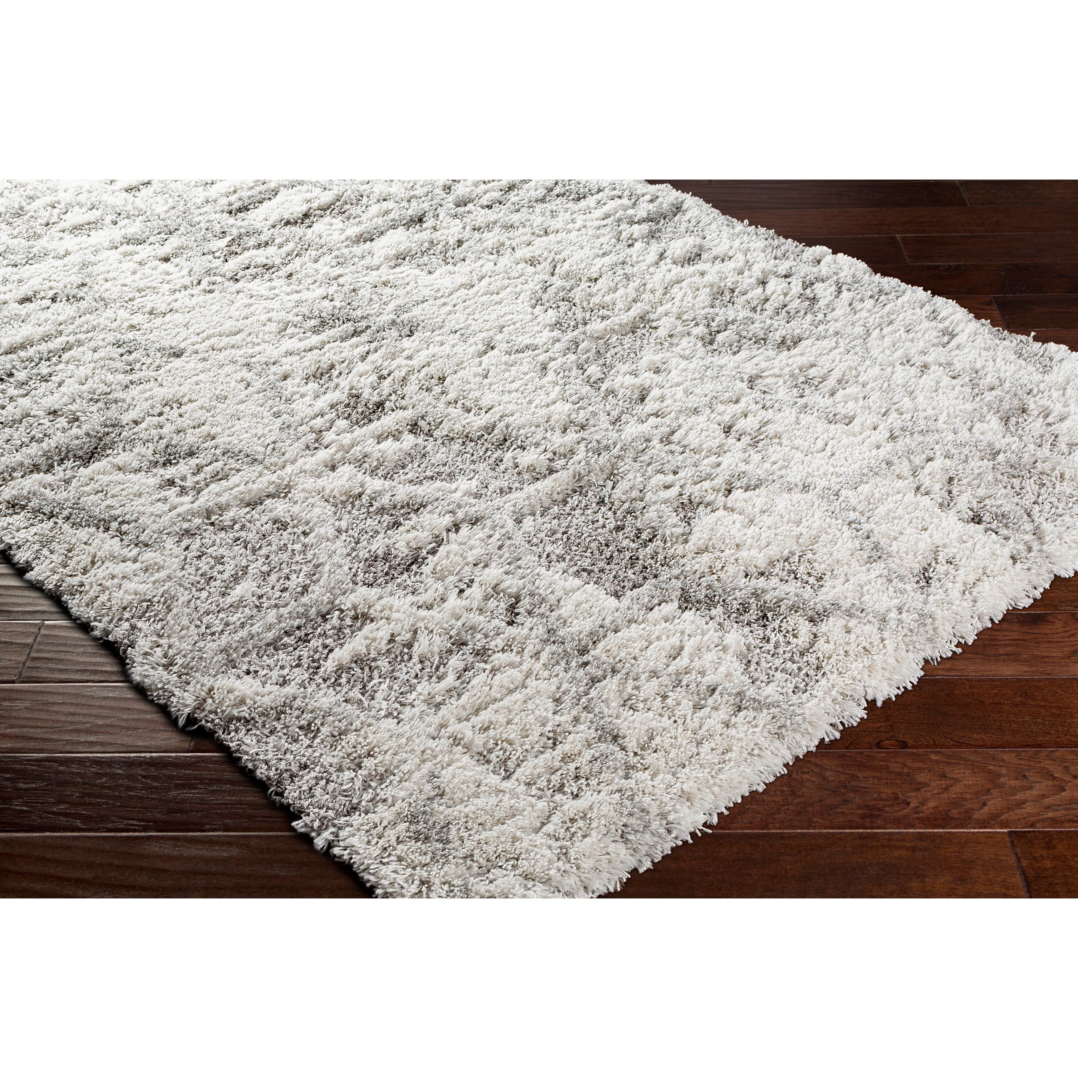 Livabliss Rosanna Distressed Boho Plush Shag Area Rug