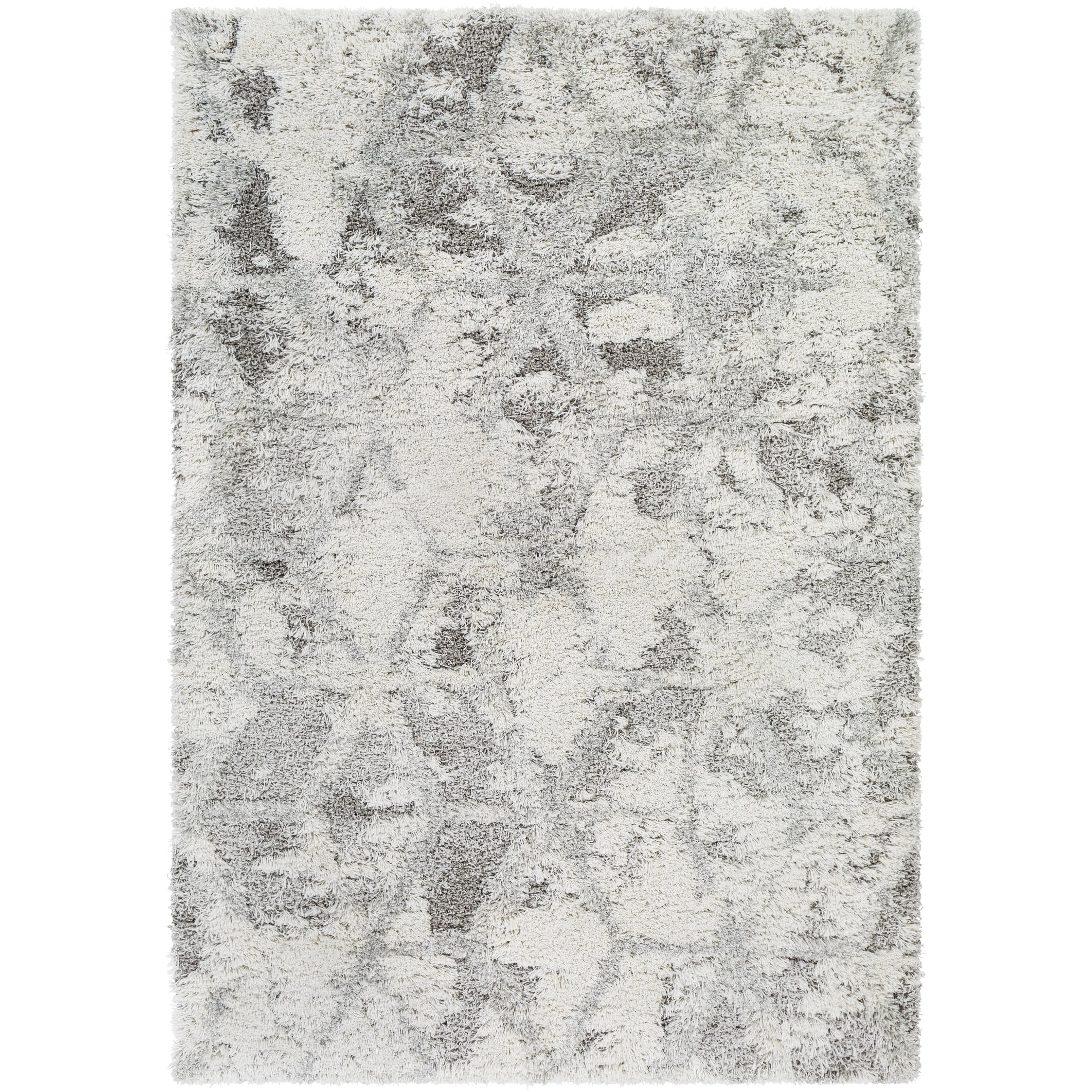 Livabliss Rosanna Distressed Boho Plush Shag Area Rug