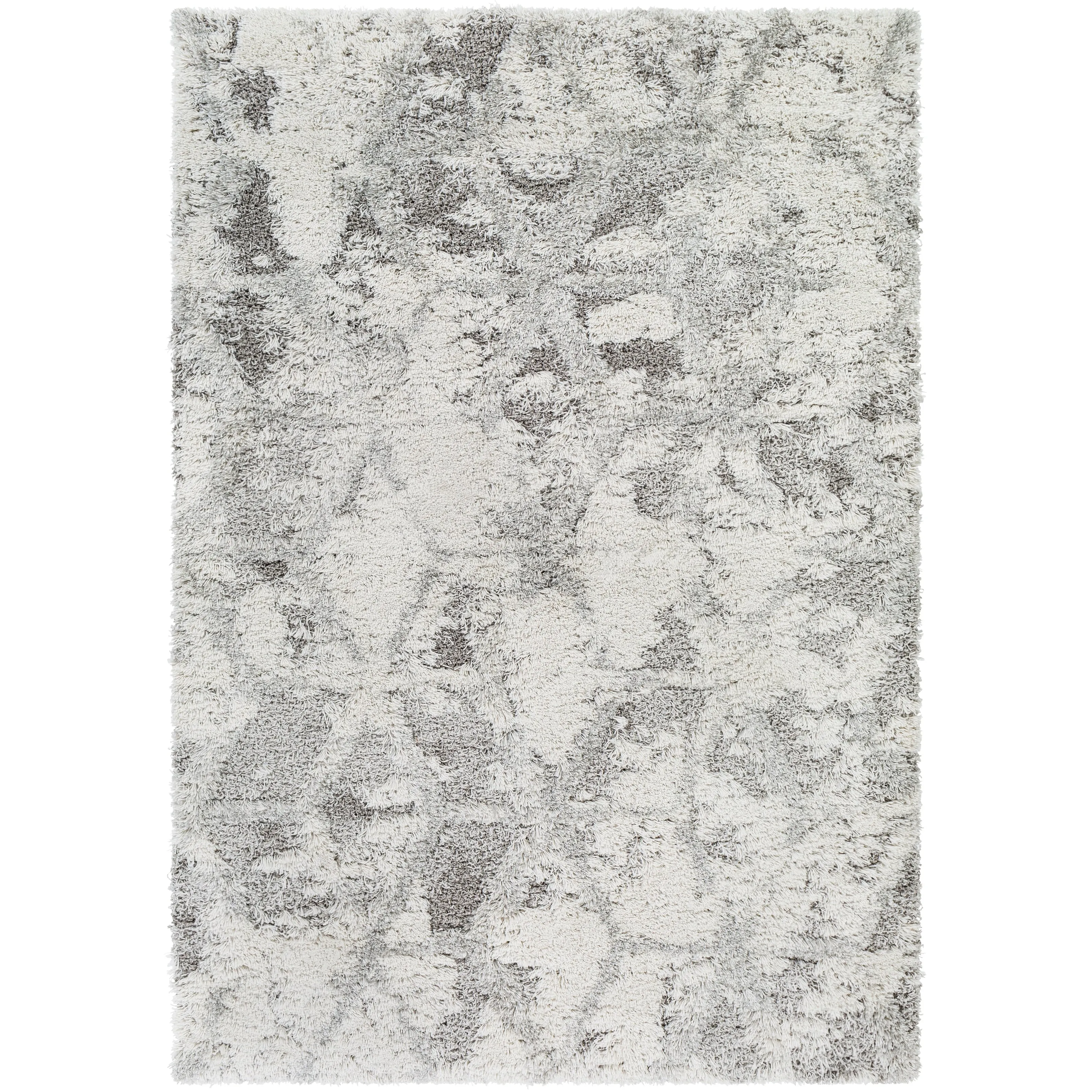 Livabliss Rosanna Distressed Boho Plush Shag Area Rug