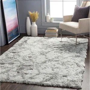 Livabliss Rosanna Distressed Boho Plush Shag Area Rug