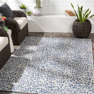 Livabliss Rowdie Indoor/ Outdoor Leopard Print Area Rug