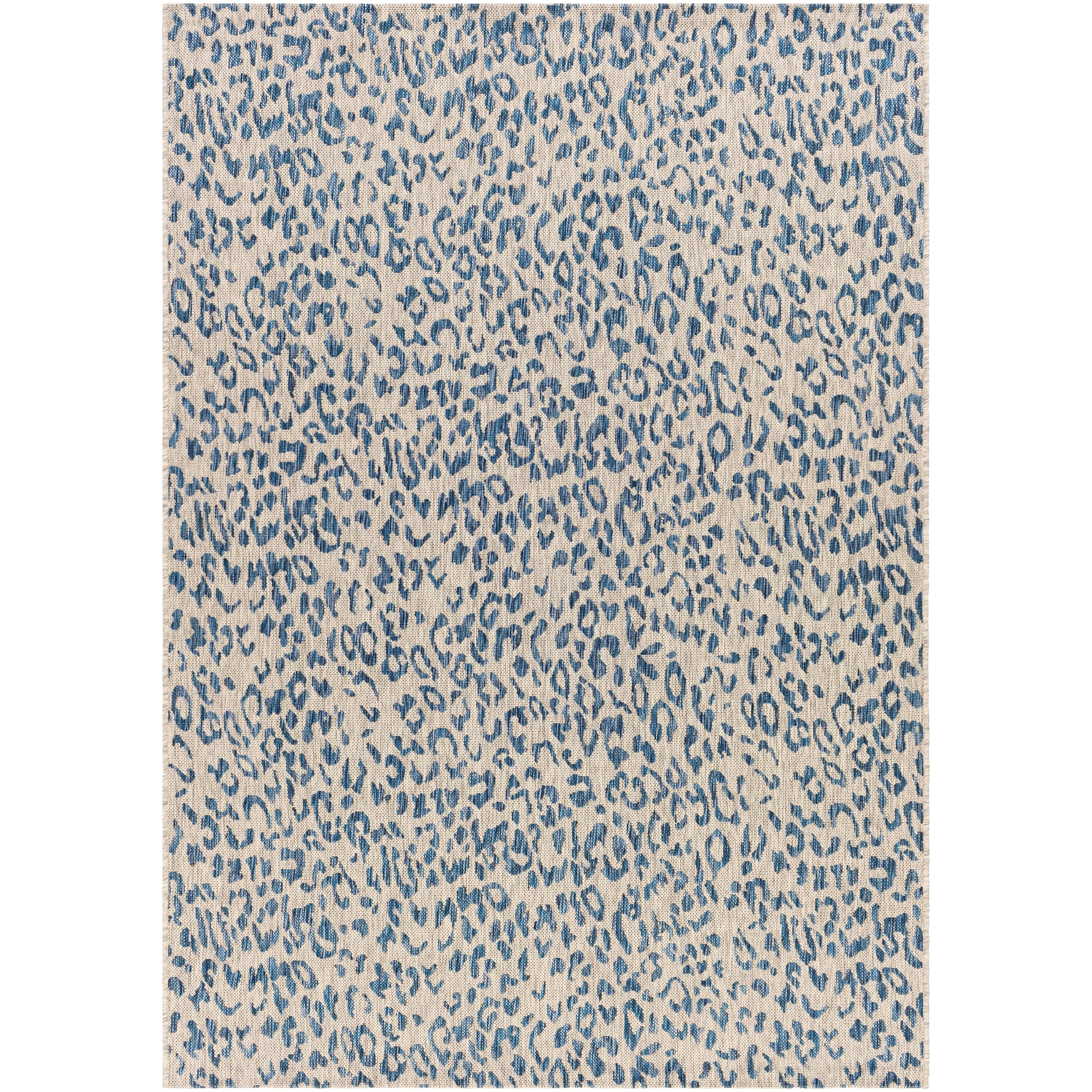 Livabliss Rowdie Indoor/ Outdoor Leopard Print Area Rug