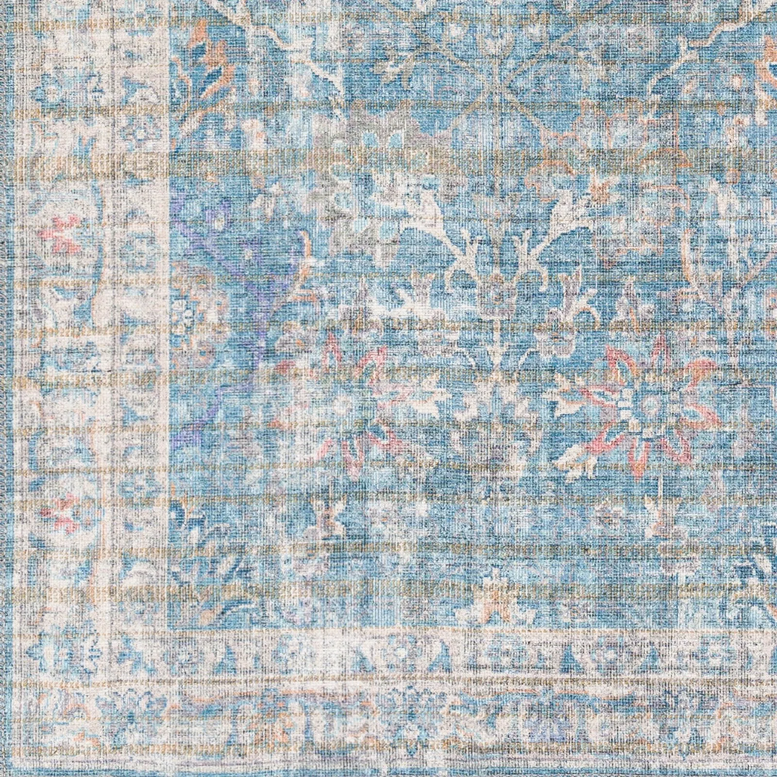 Livabliss Salima Traditional Vintage Machine Washable Area Rug