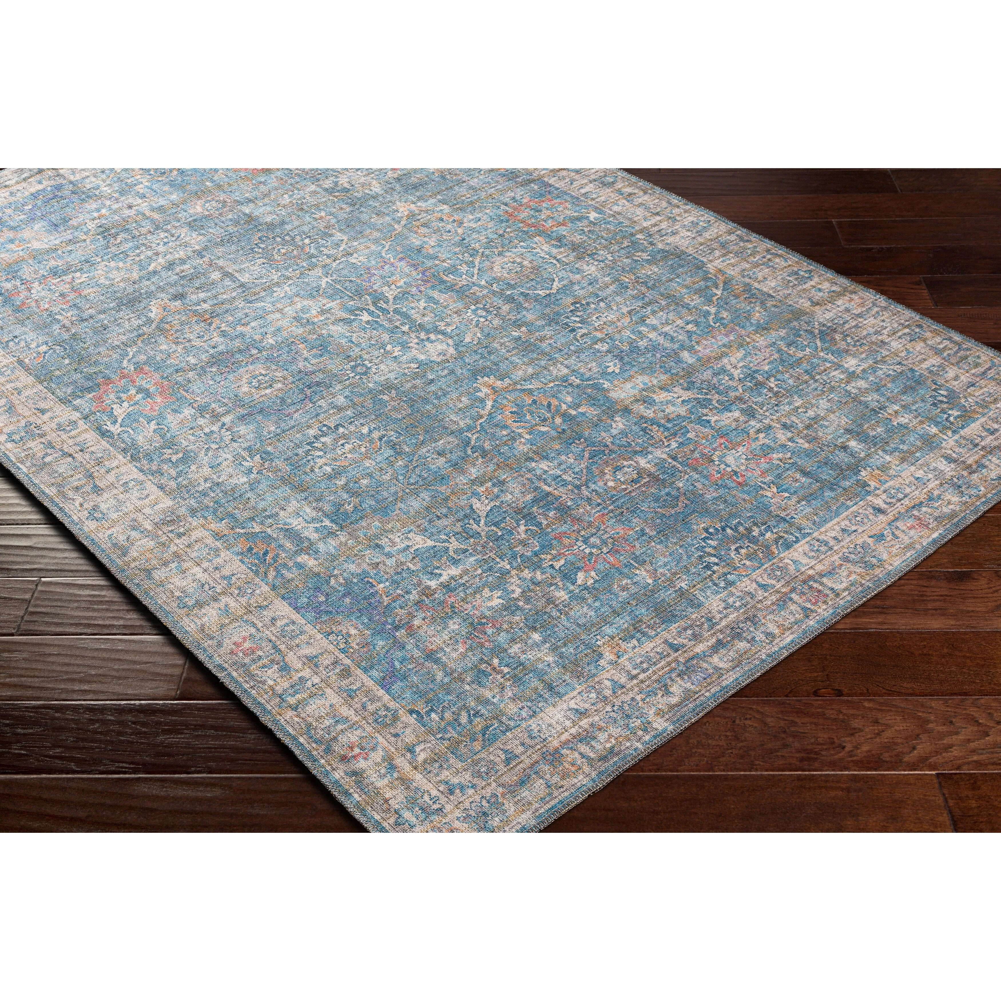 Livabliss Salima Traditional Vintage Machine Washable Area Rug