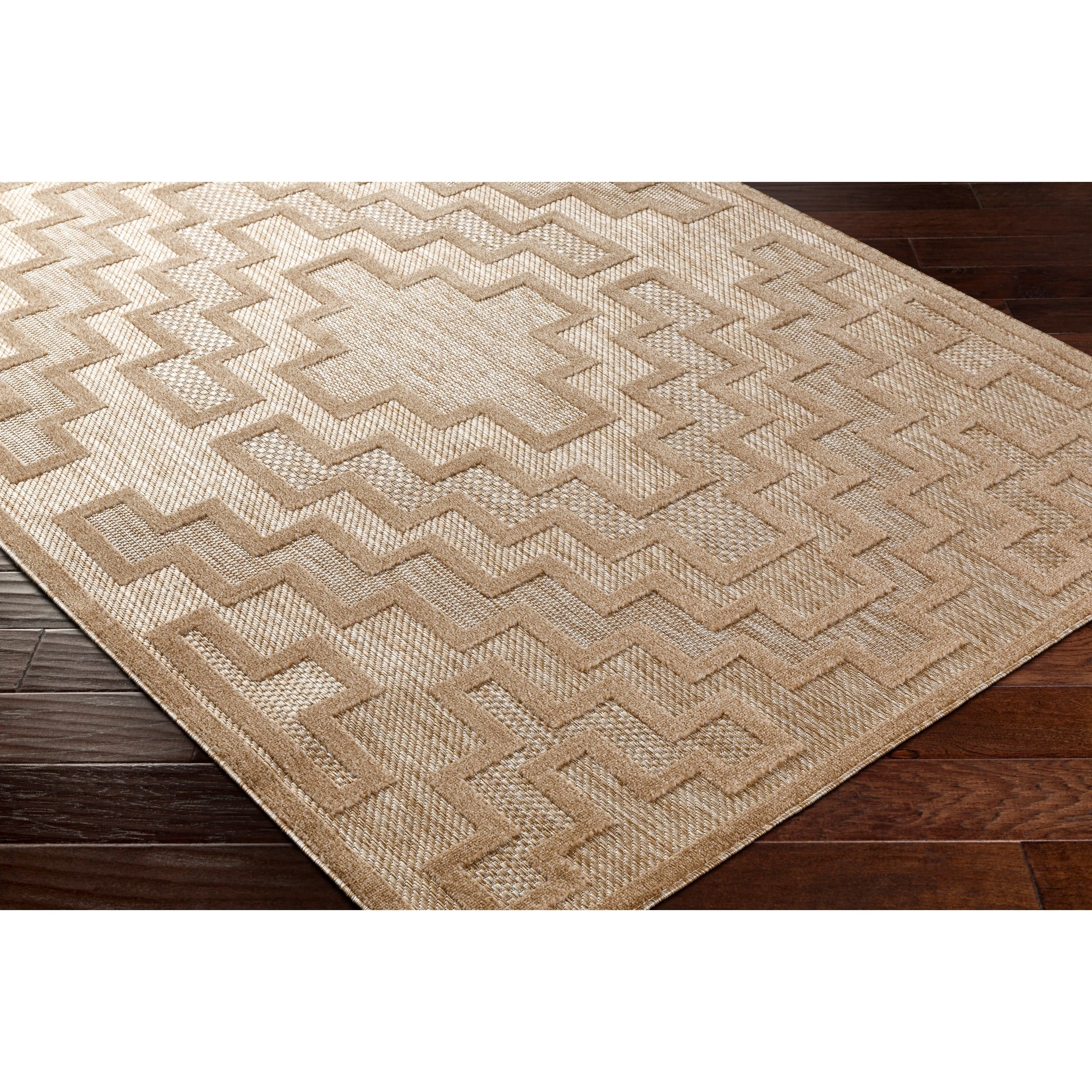 Livabliss San Diego Indoor/ Outdoor Geometric Area Rug