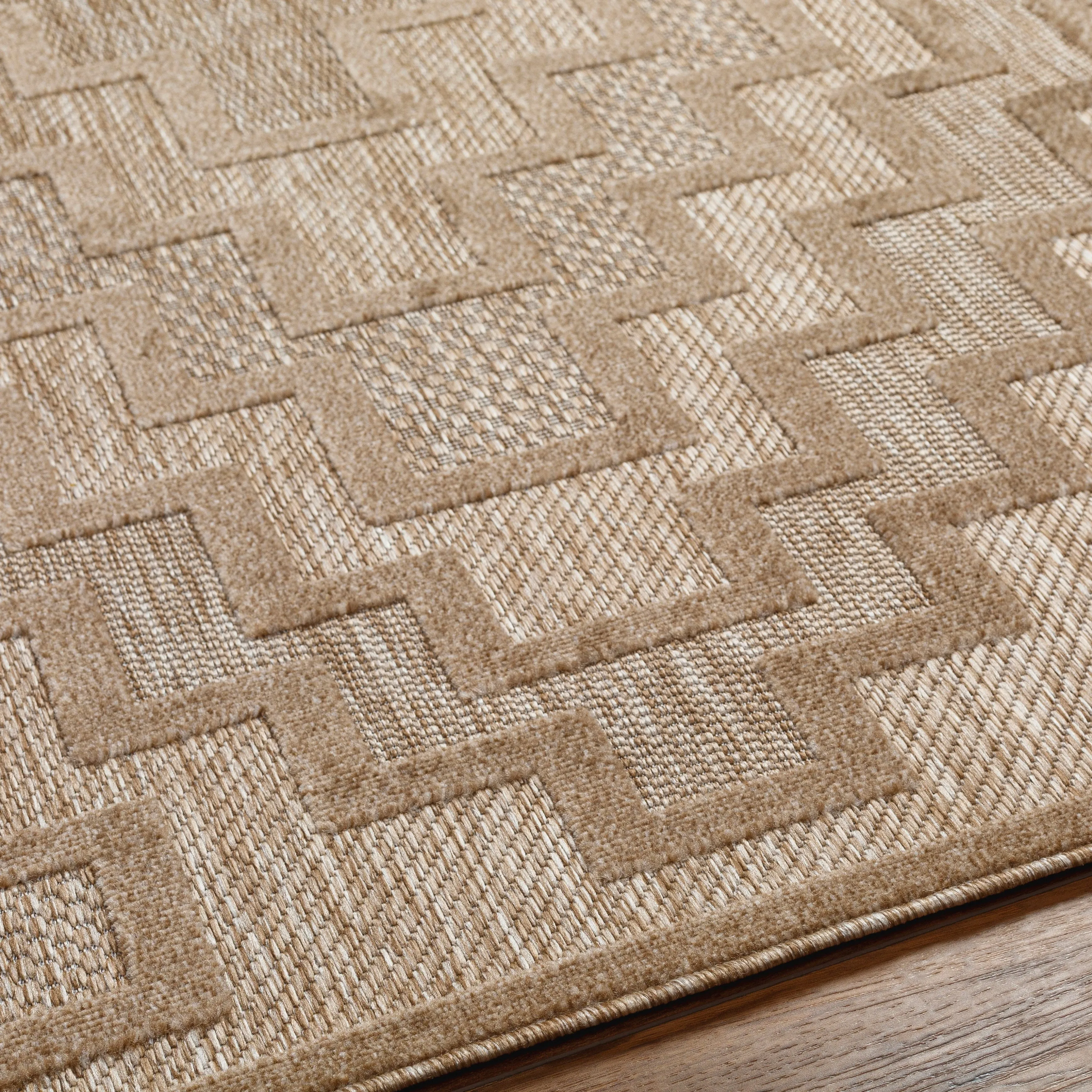 Livabliss San Diego Indoor/ Outdoor Geometric Area Rug