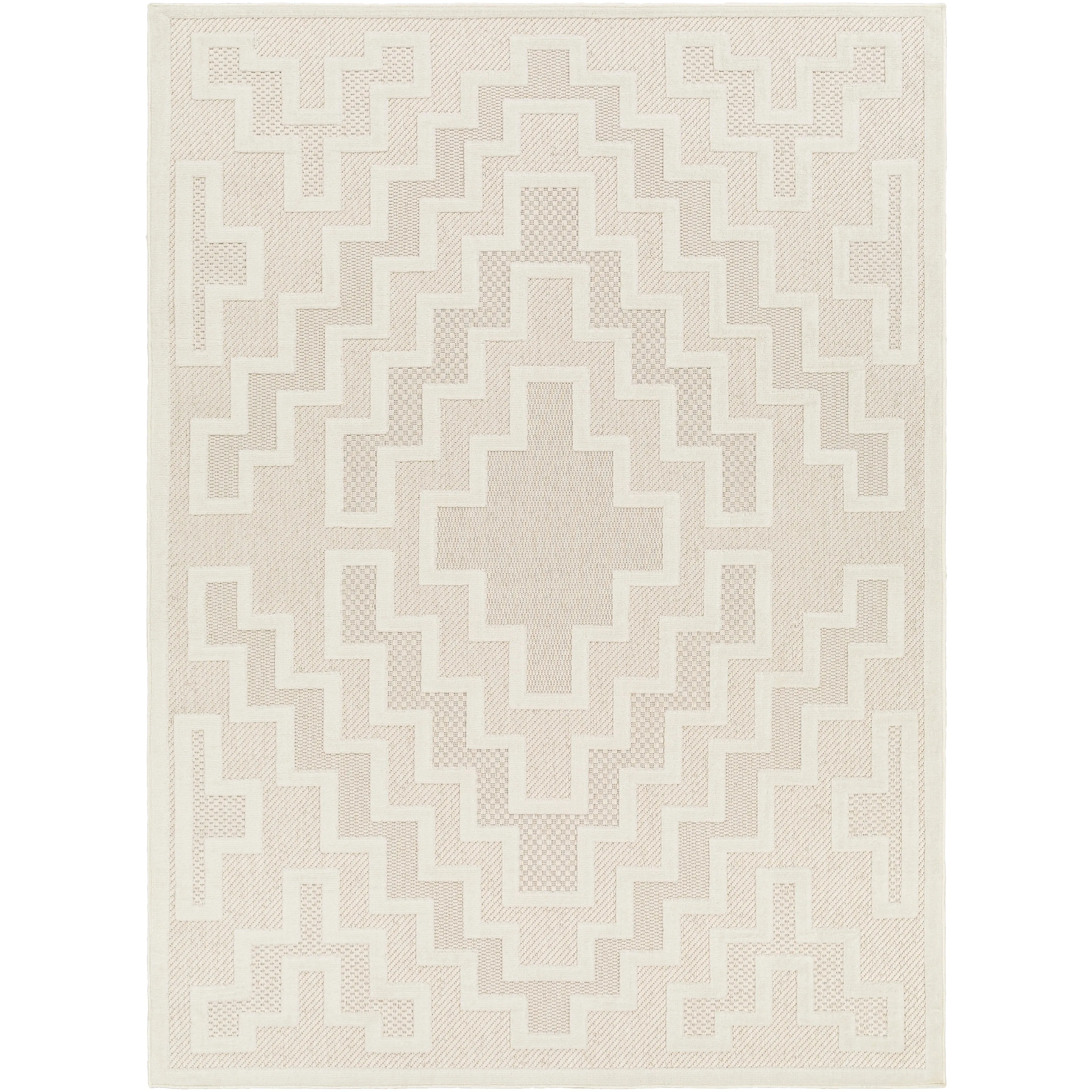 Livabliss San Diego Indoor/ Outdoor Geometric Area Rug