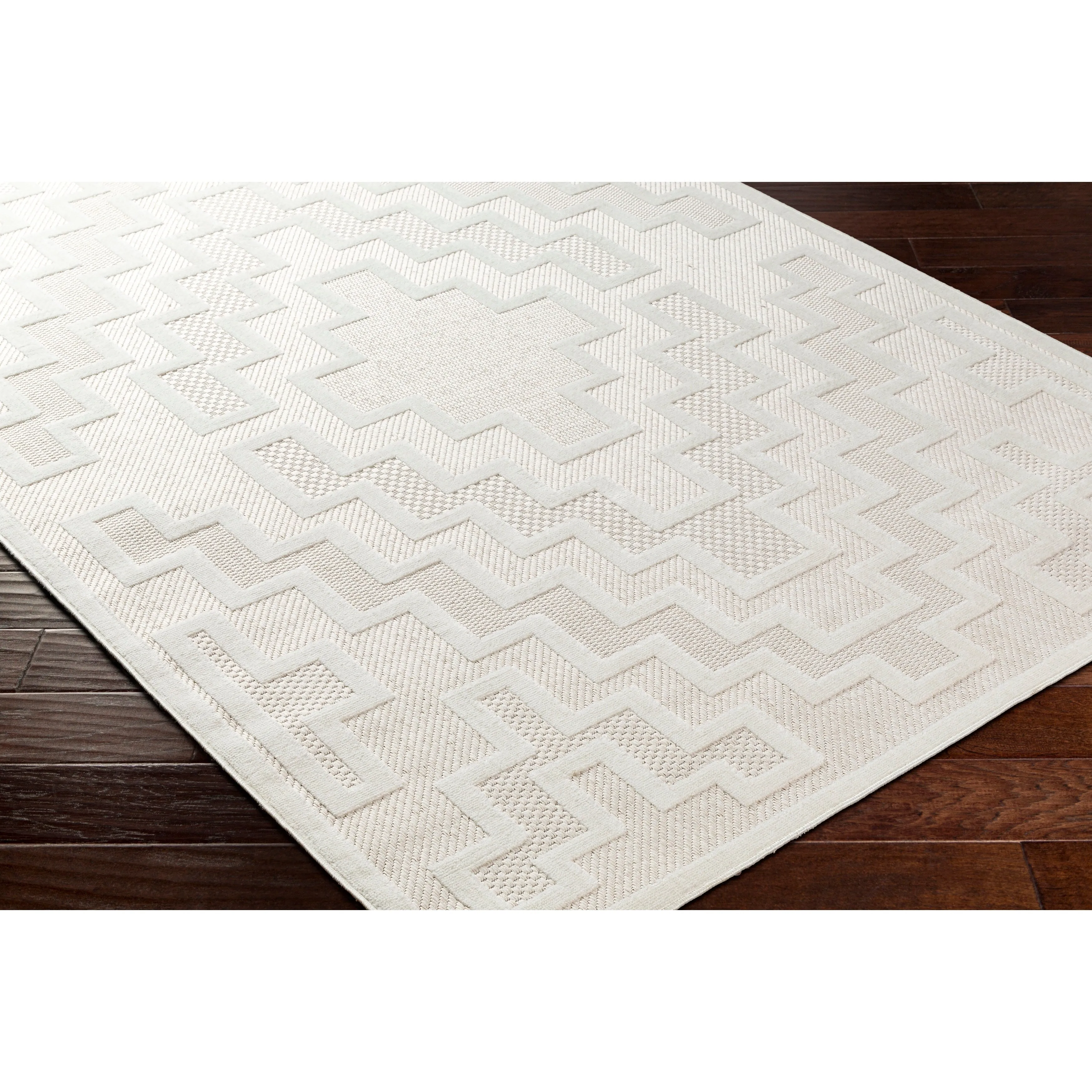 Livabliss San Diego Indoor/ Outdoor Geometric Area Rug
