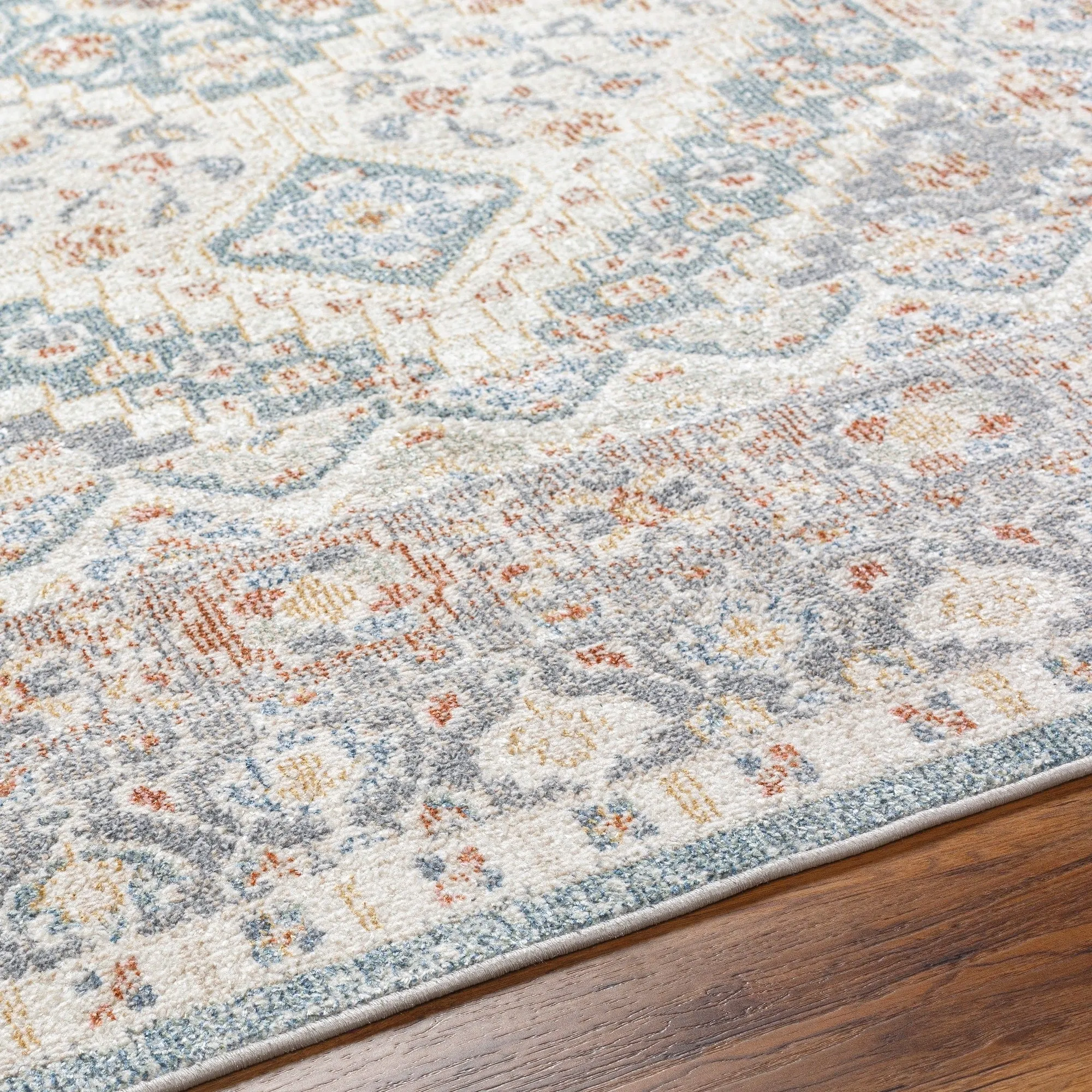 Livabliss Santana Traditional Medallion Washable Area Rug