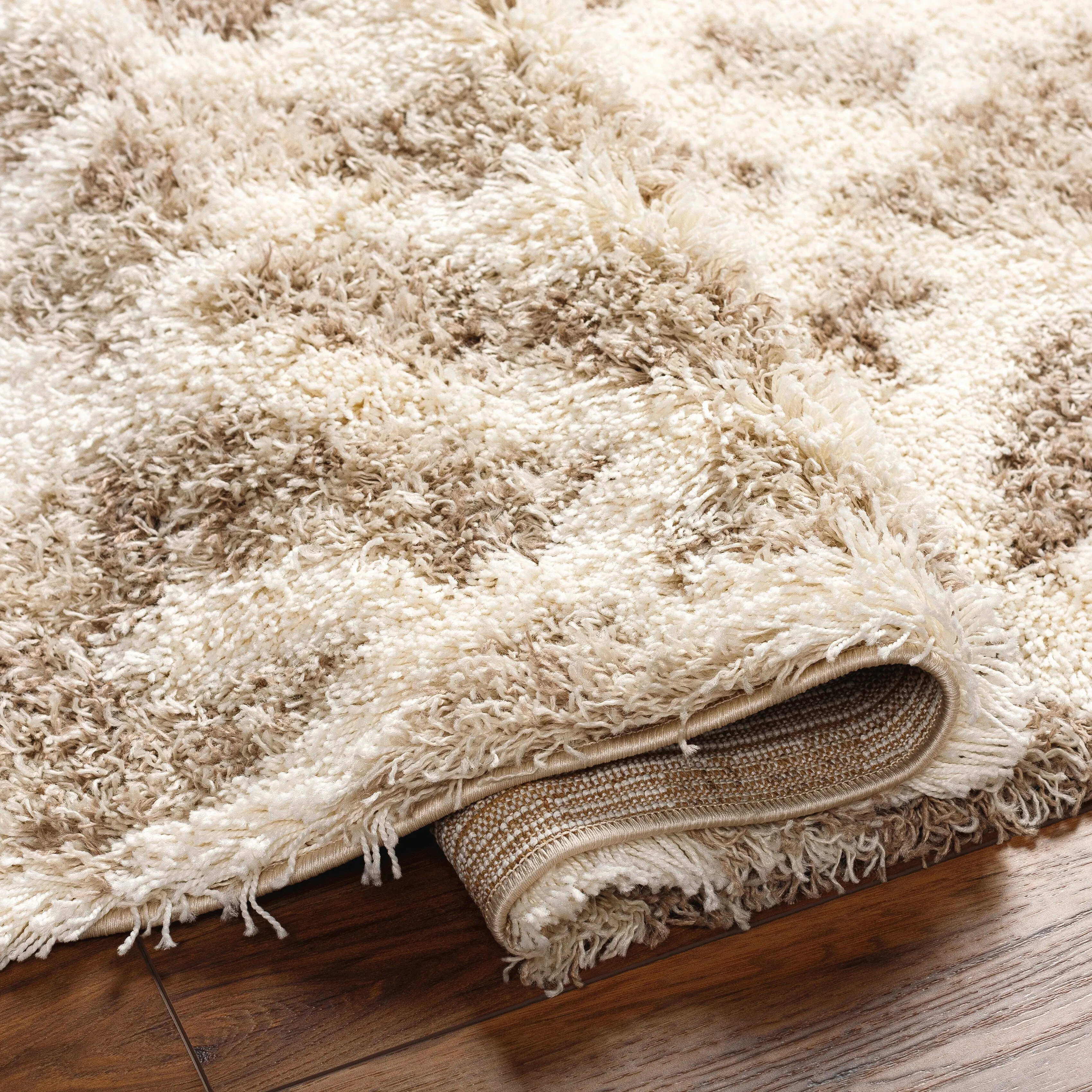 Livabliss Shahida Abstract Geometric Plush Area Rug