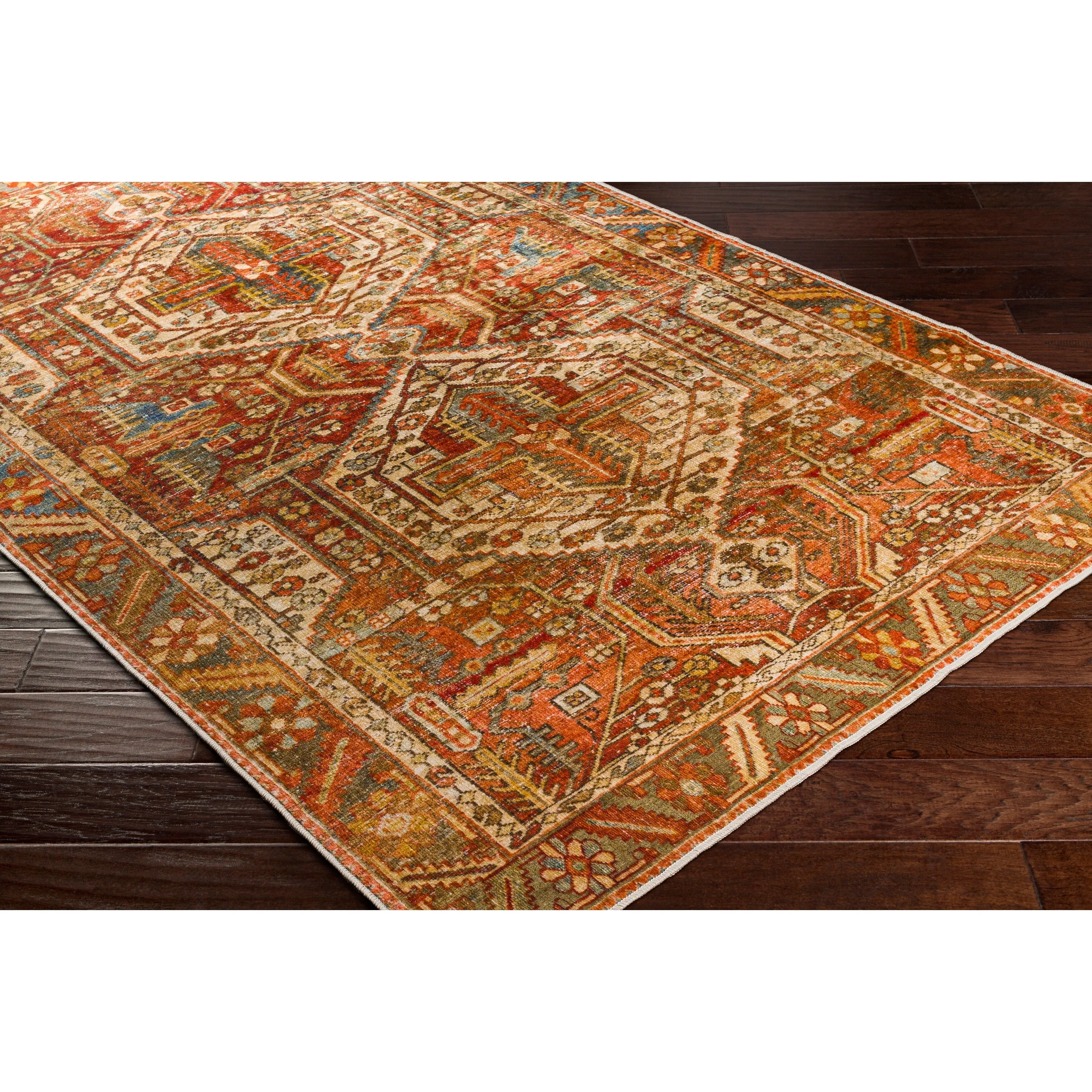 Livabliss Sindri Persian Machine Washable Area Rug