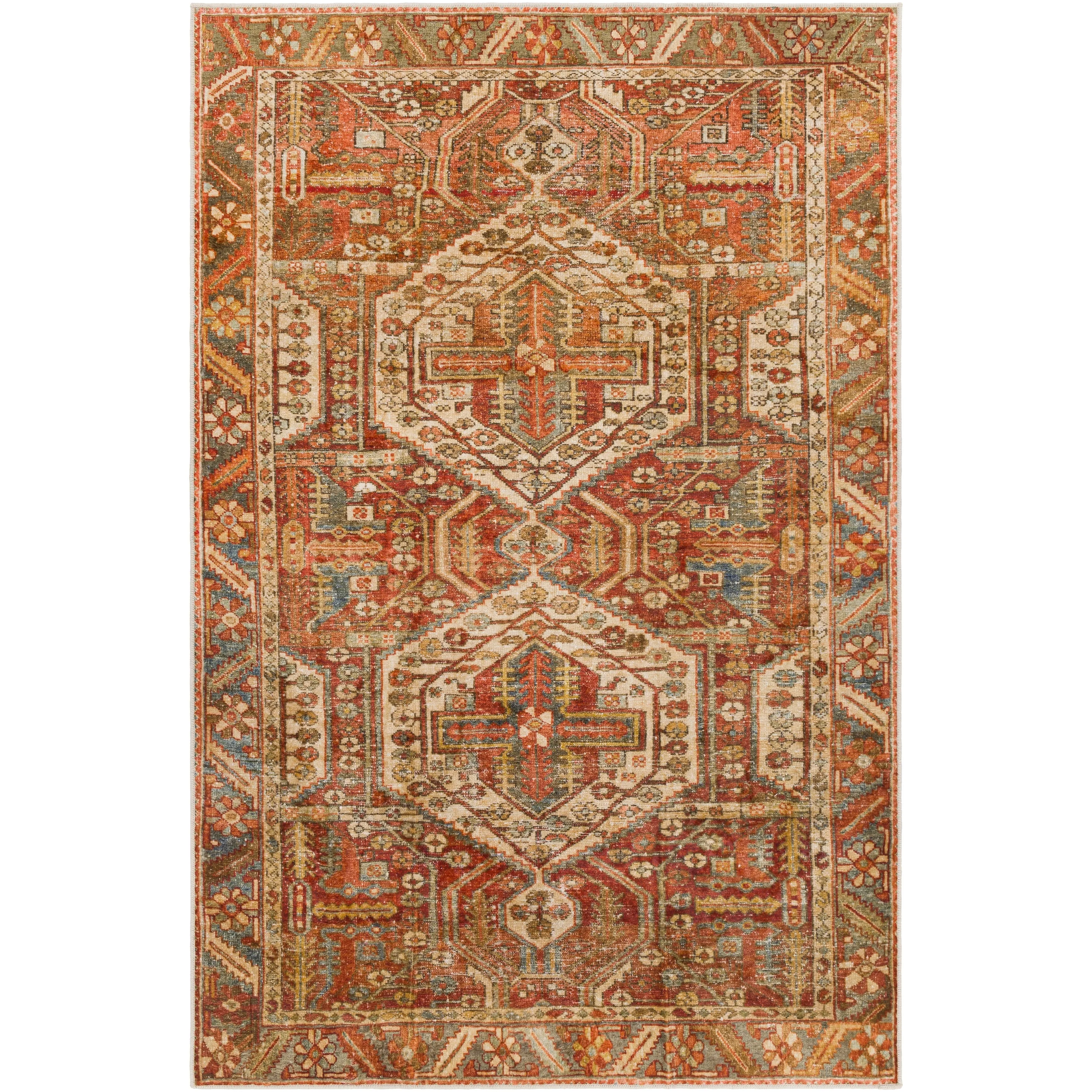 Livabliss Sindri Persian Machine Washable Area Rug
