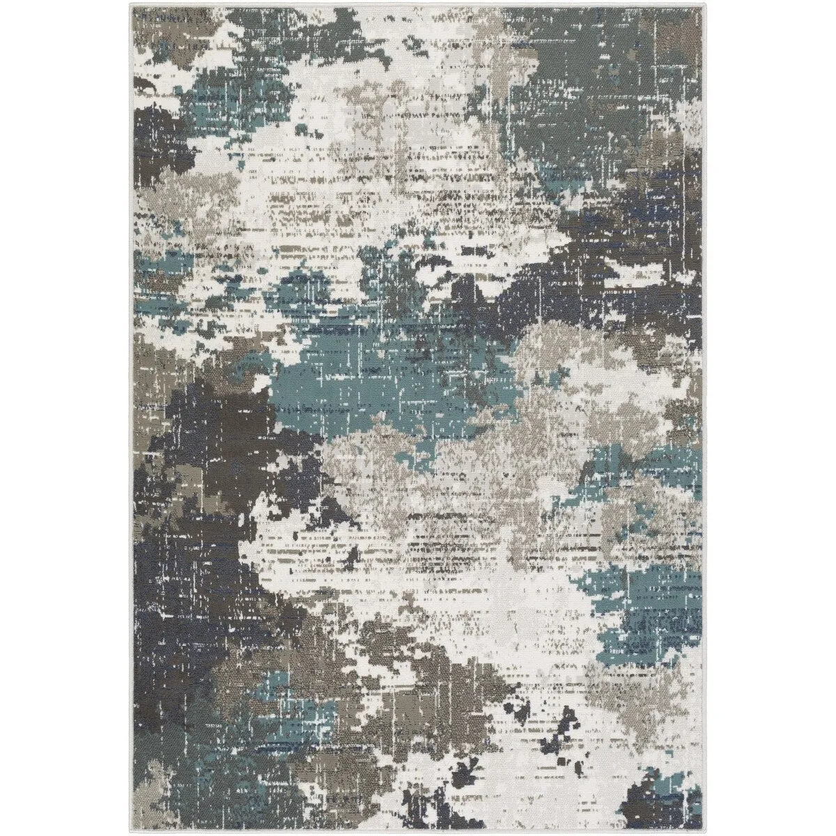 Livabliss Skagen Abstract Industrial Area Rug