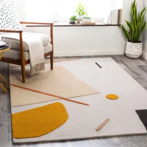 Livabliss Tempeaux Modern Wool/Viscose Handmade Area Rug
