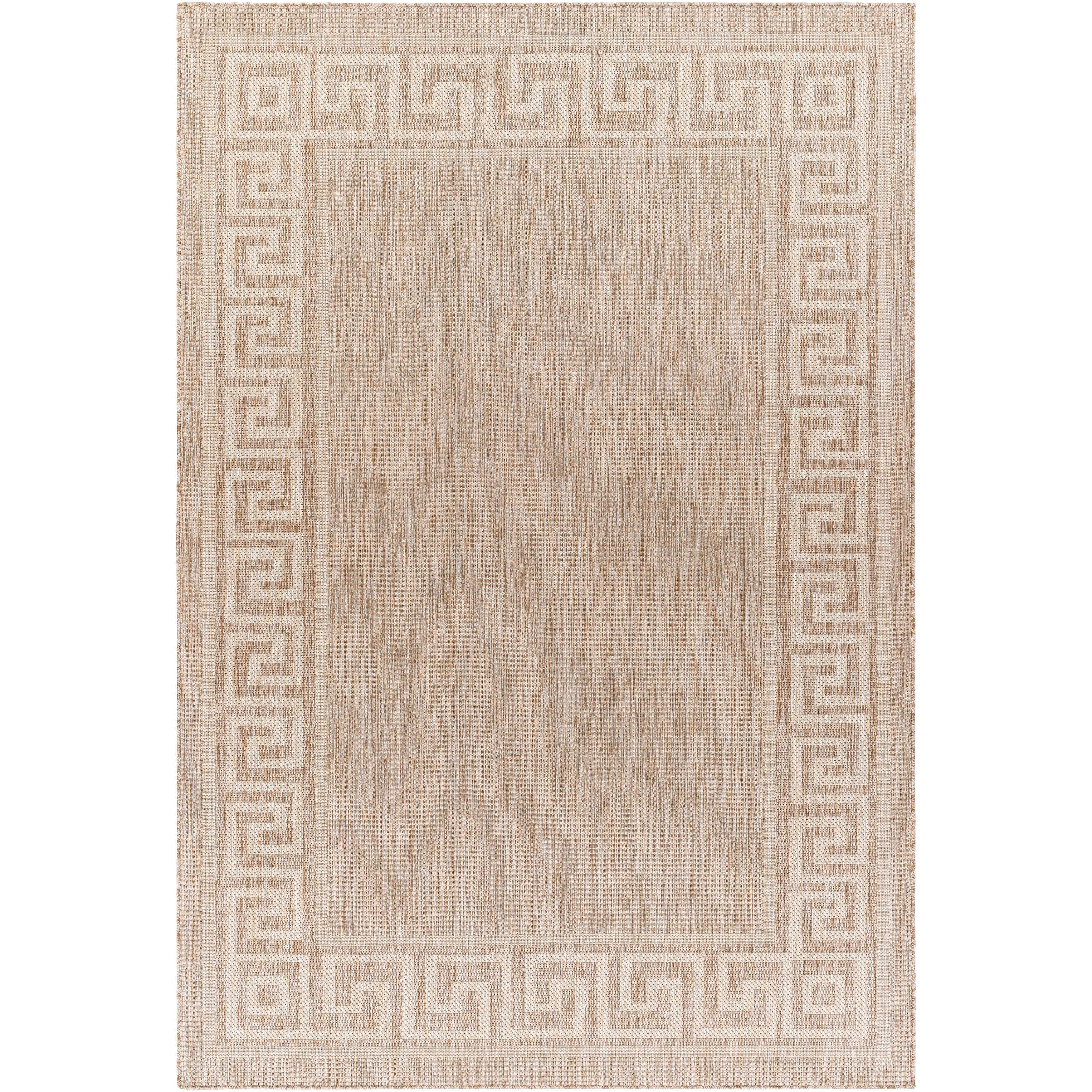 Livabliss Tuareg Greek Border Outdoor Rug