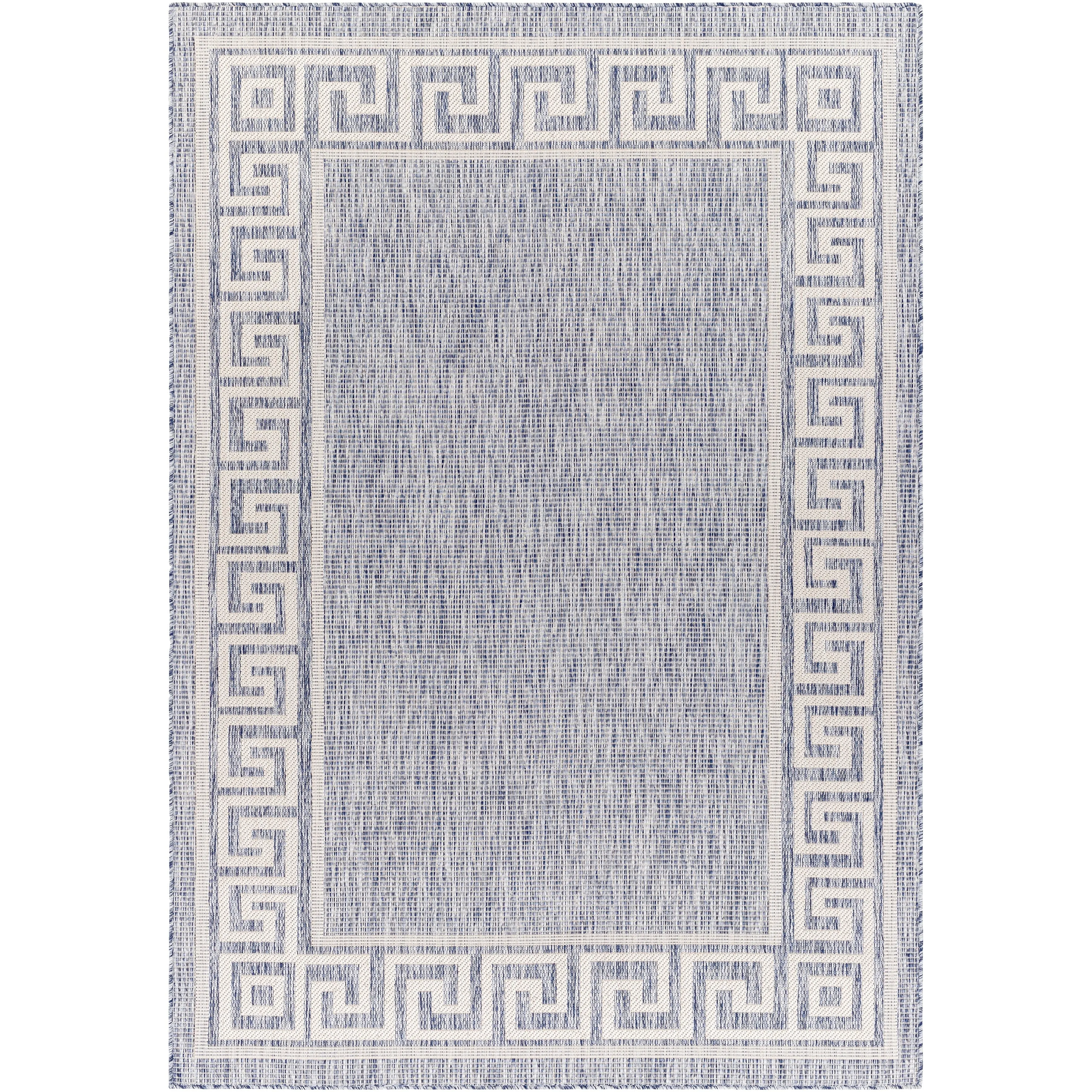 Livabliss Tuareg Greek Border Outdoor Rug