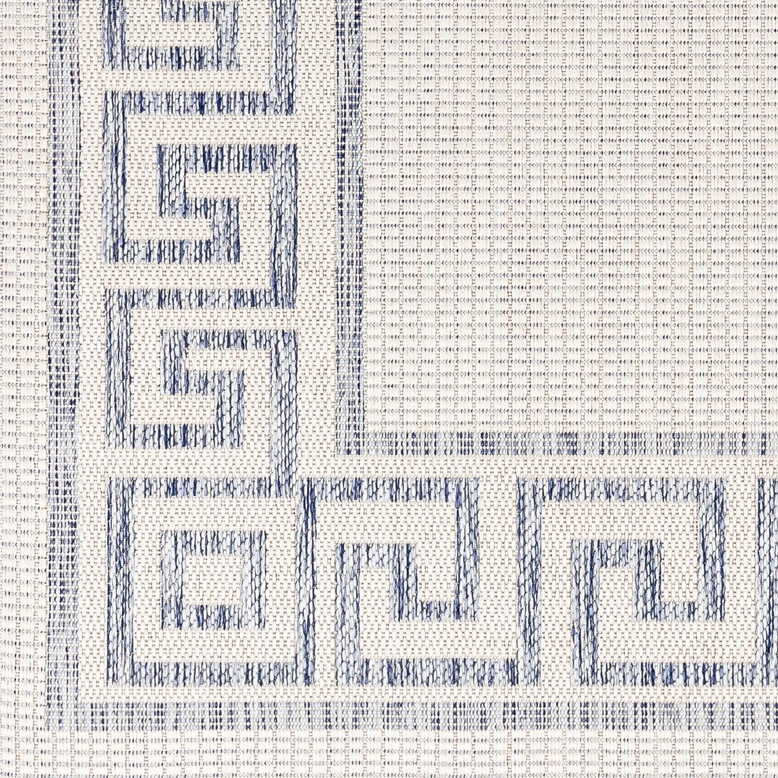Livabliss Tuareg Greek Border Outdoor Rug