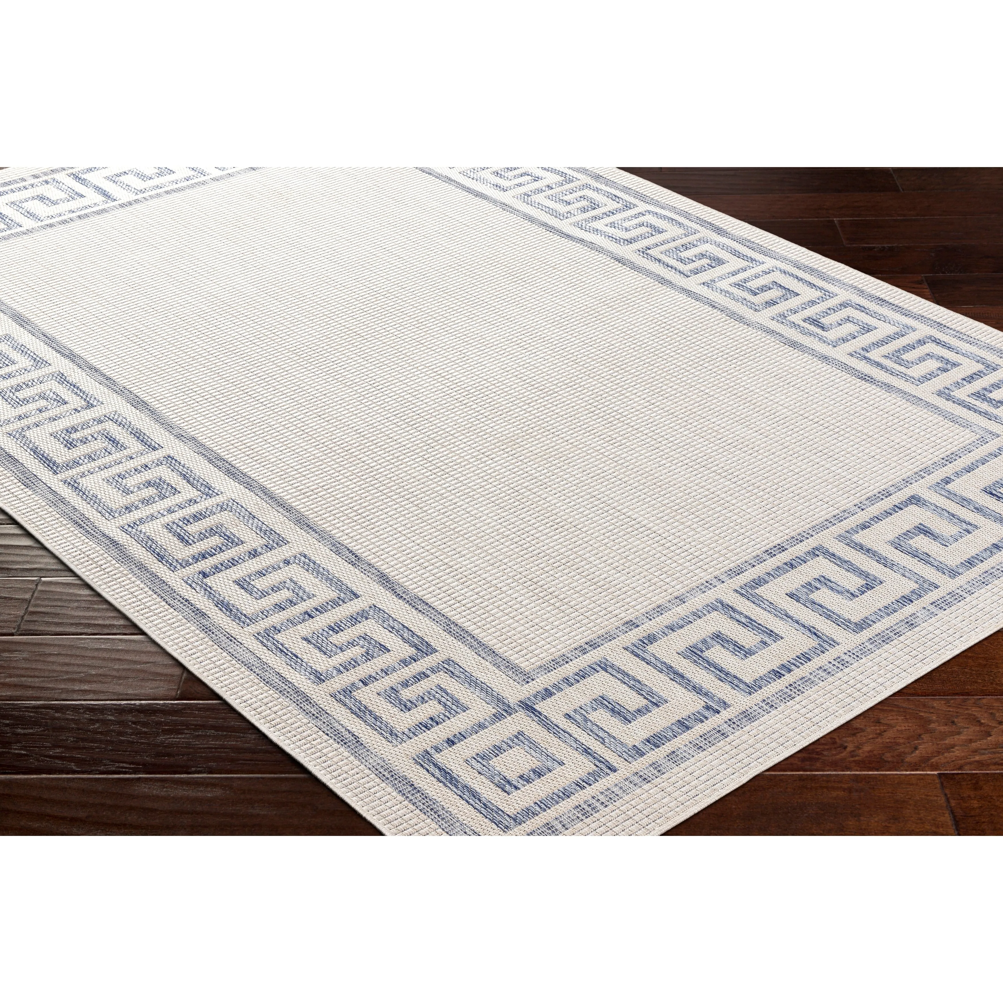 Livabliss Tuareg Greek Border Outdoor Rug