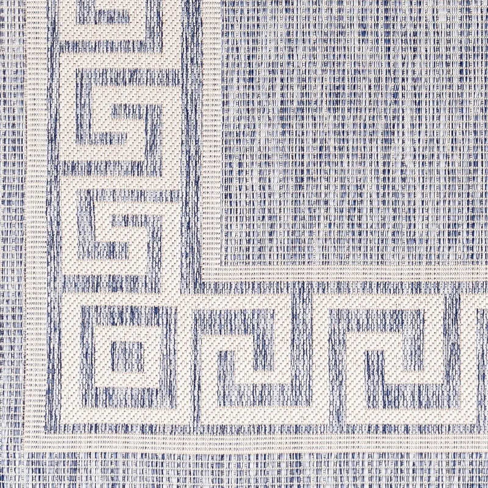 Livabliss Tuareg Greek Border Outdoor Rug