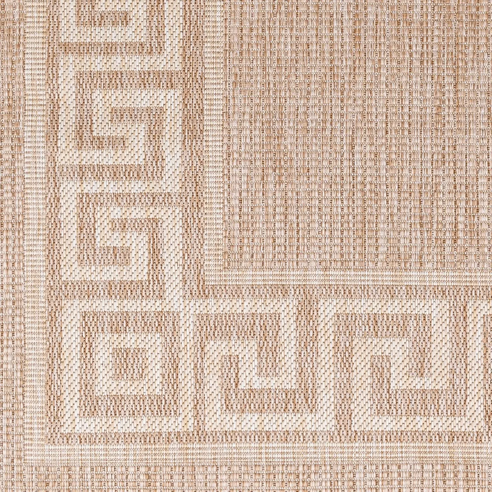 Livabliss Tuareg Greek Border Outdoor Rug