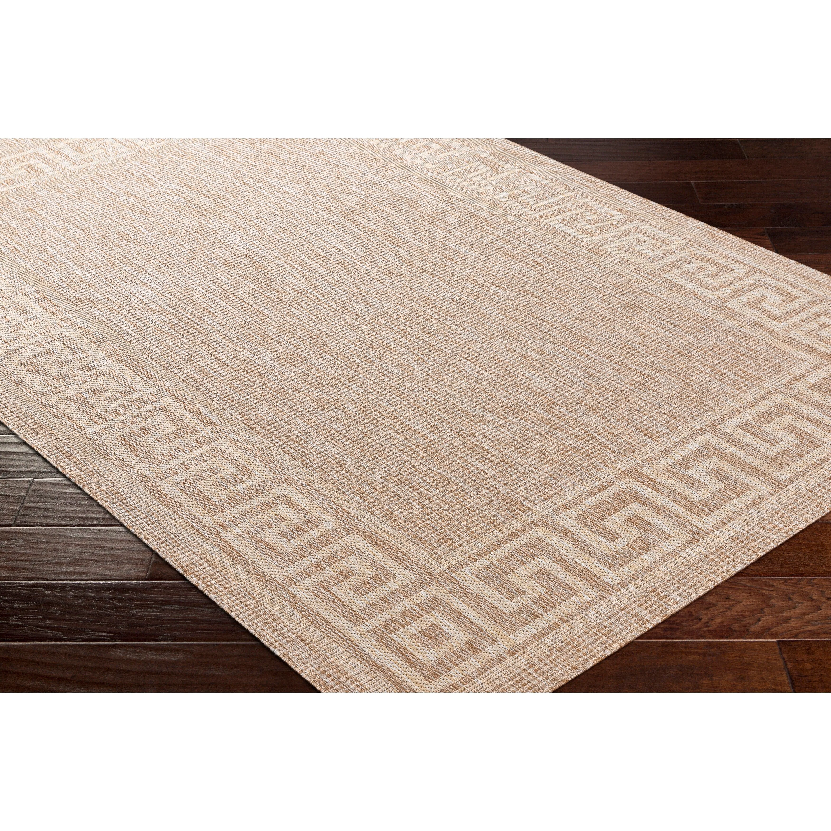 Livabliss Tuareg Greek Border Outdoor Rug
