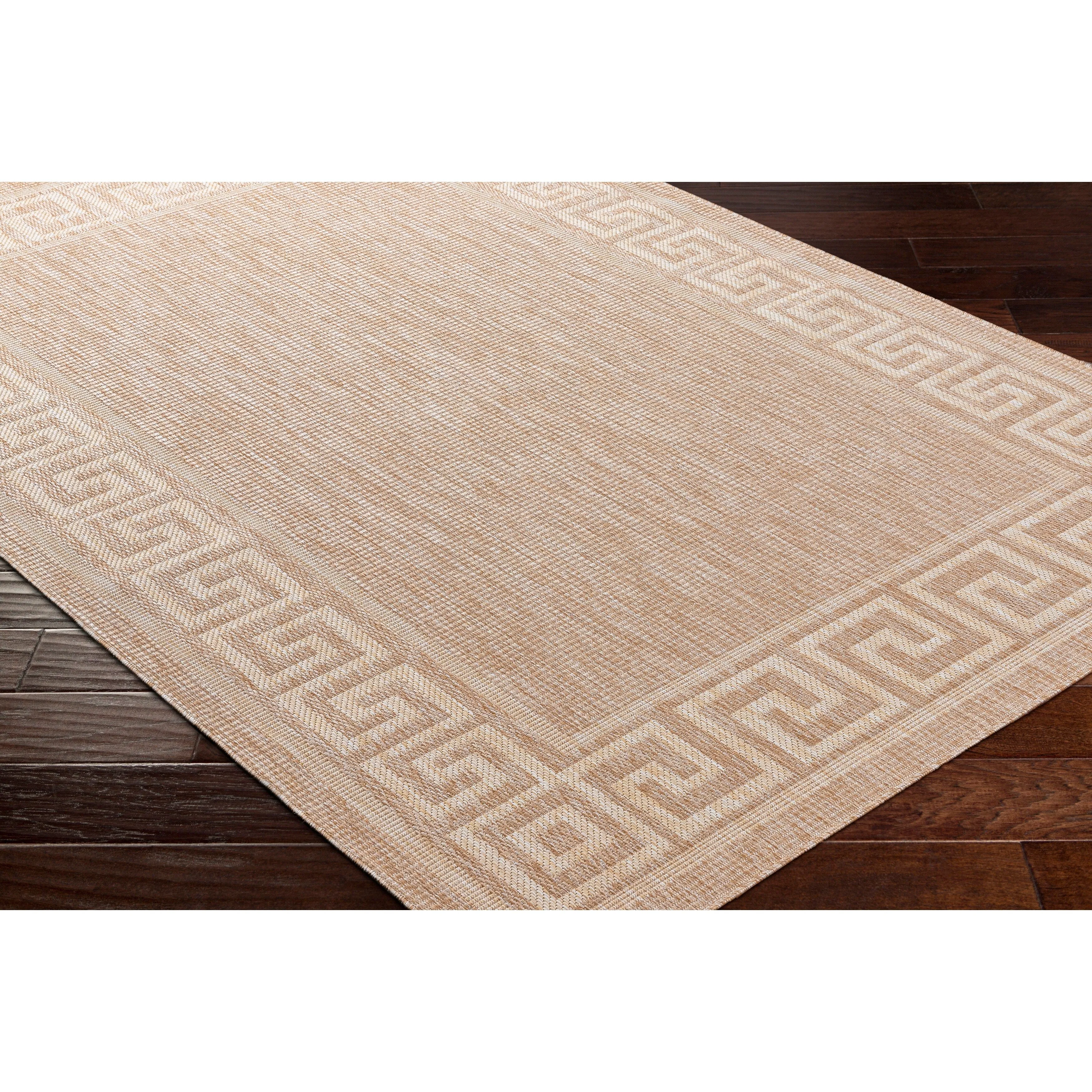 Livabliss Tuareg Greek Border Outdoor Rug