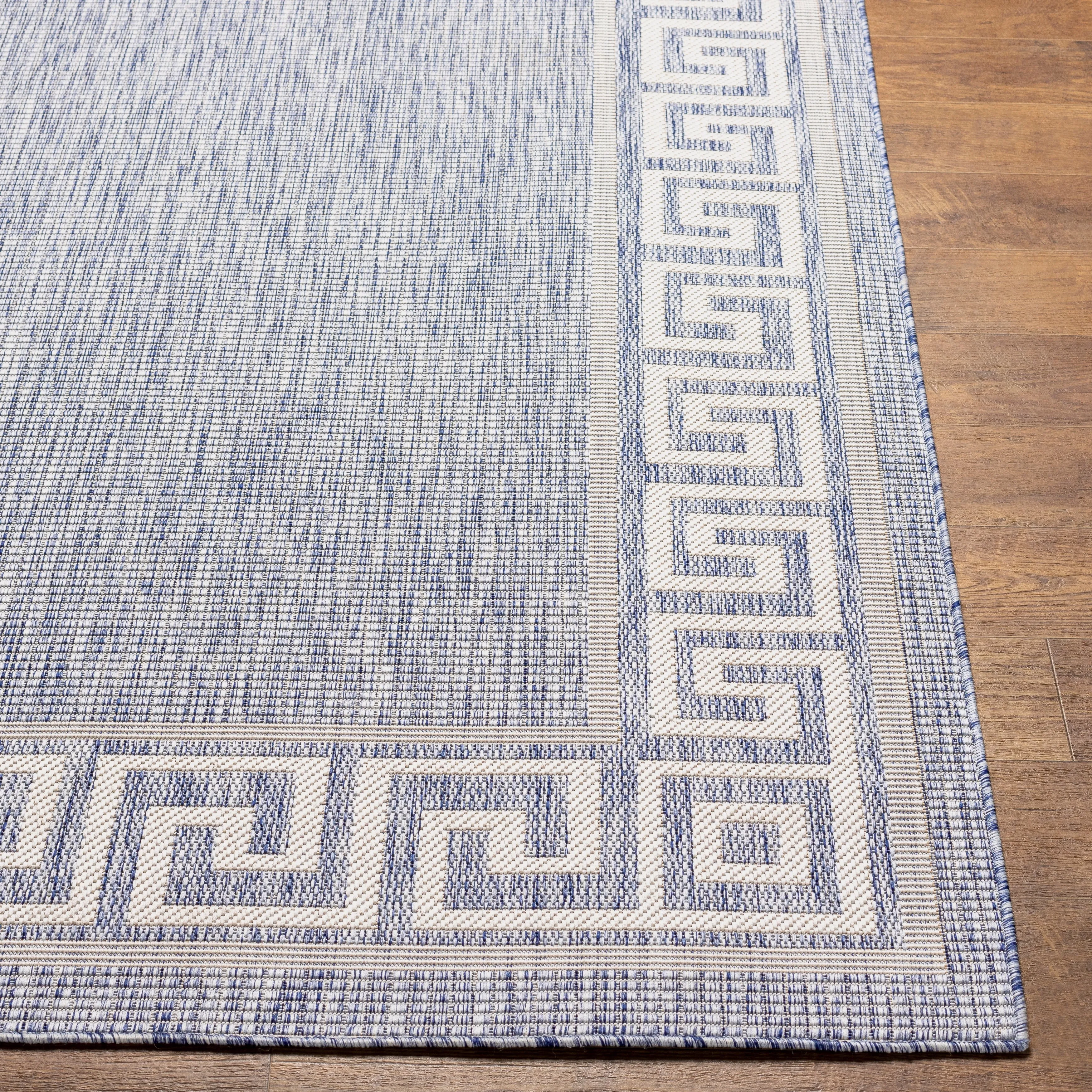 Livabliss Tuareg Greek Border Outdoor Rug