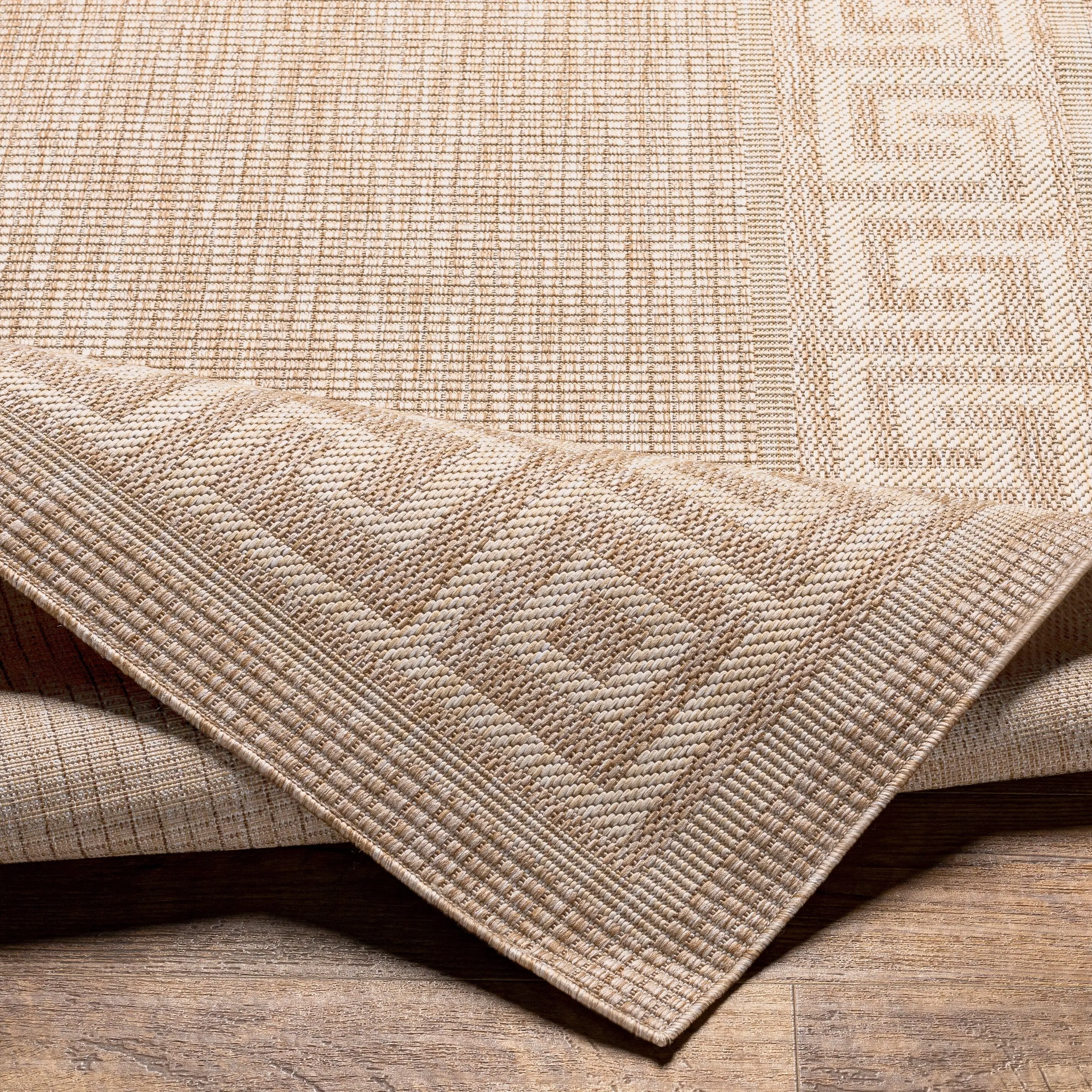 Livabliss Tuareg Greek Border Outdoor Rug
