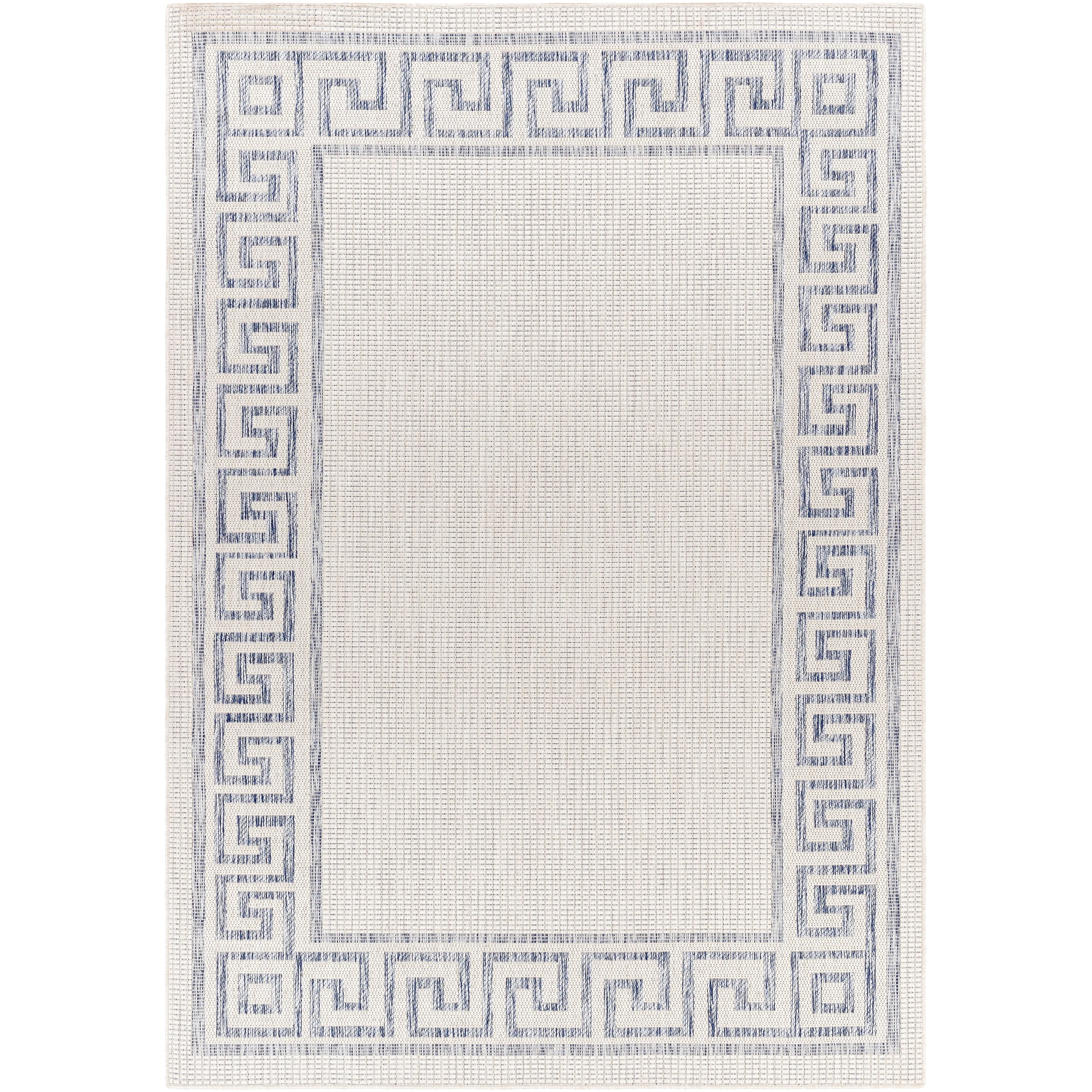 Livabliss Tuareg Greek Border Outdoor Rug