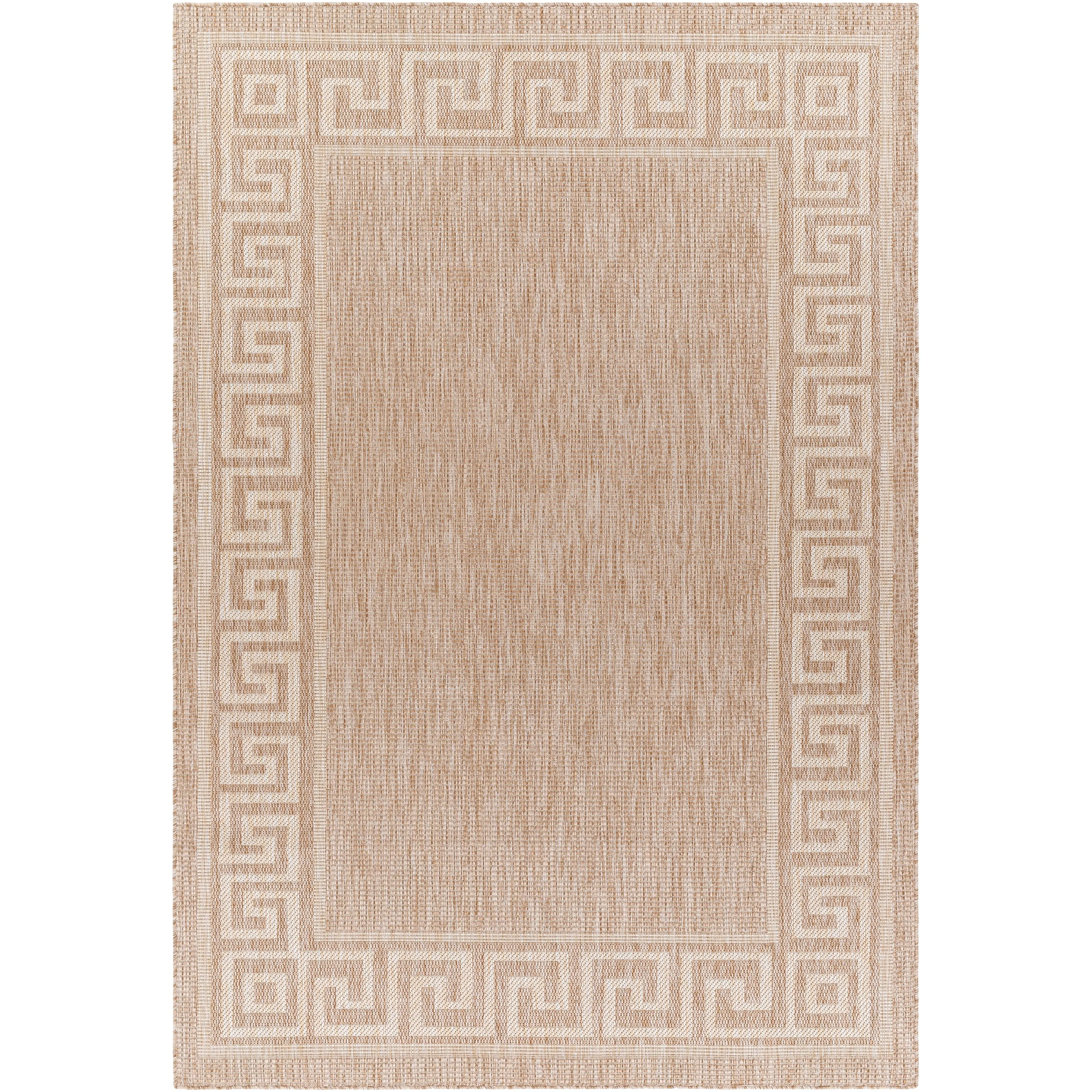 Livabliss Tuareg Greek Border Outdoor Rug