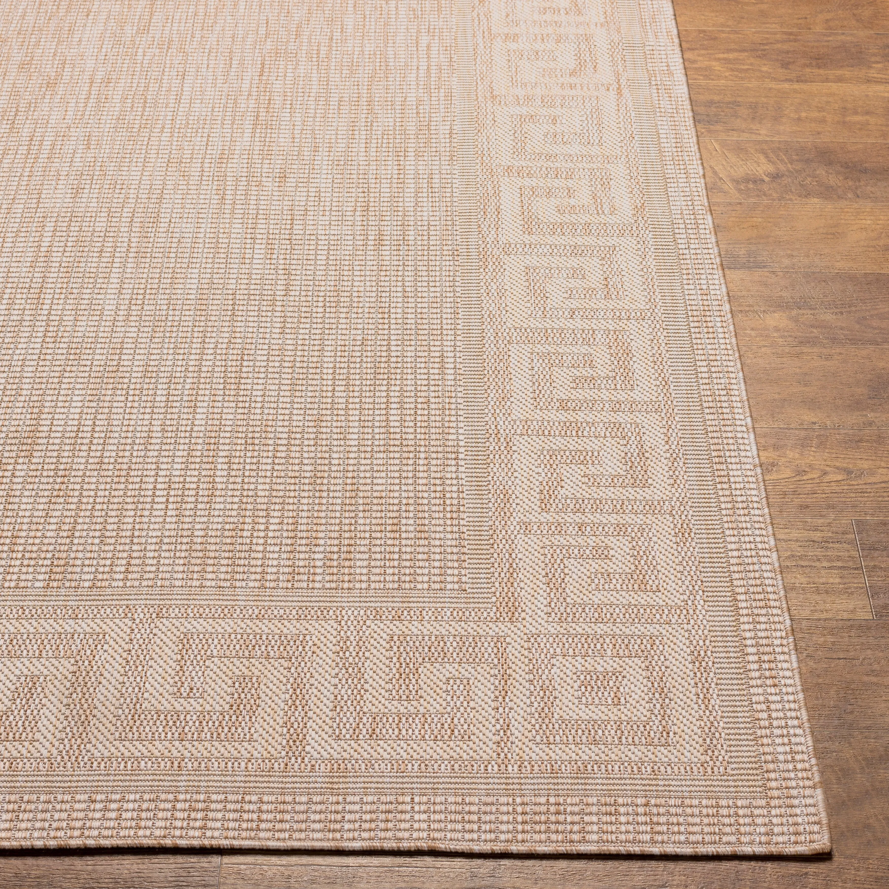 Livabliss Tuareg Greek Border Outdoor Rug
