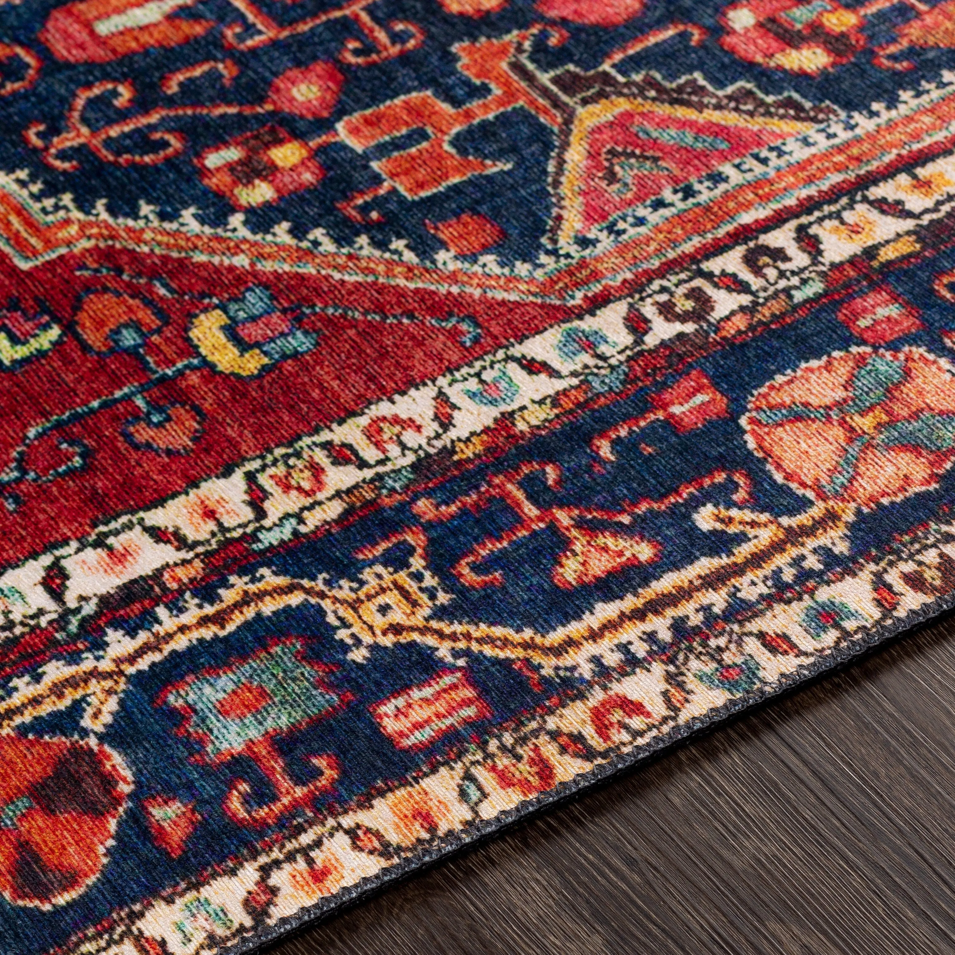 Livabliss Weijia Vintage Medallion Area Rug