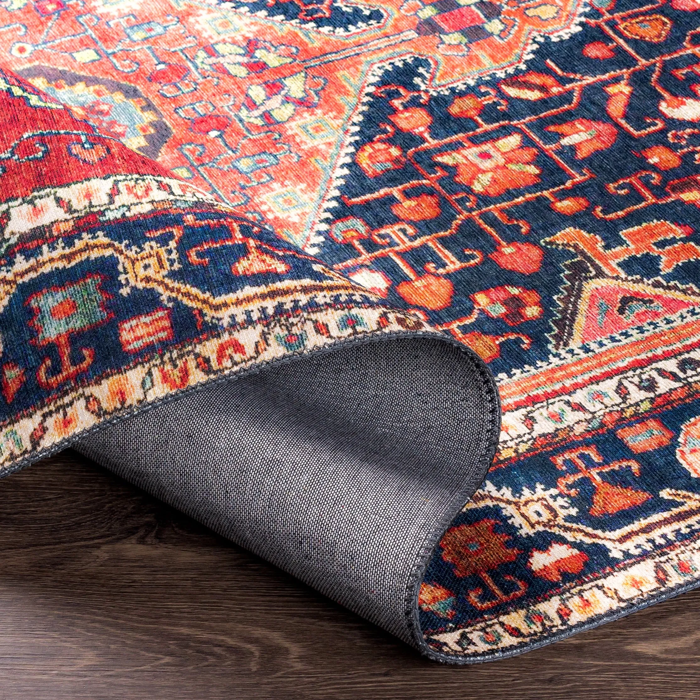 Livabliss Weijia Vintage Medallion Area Rug