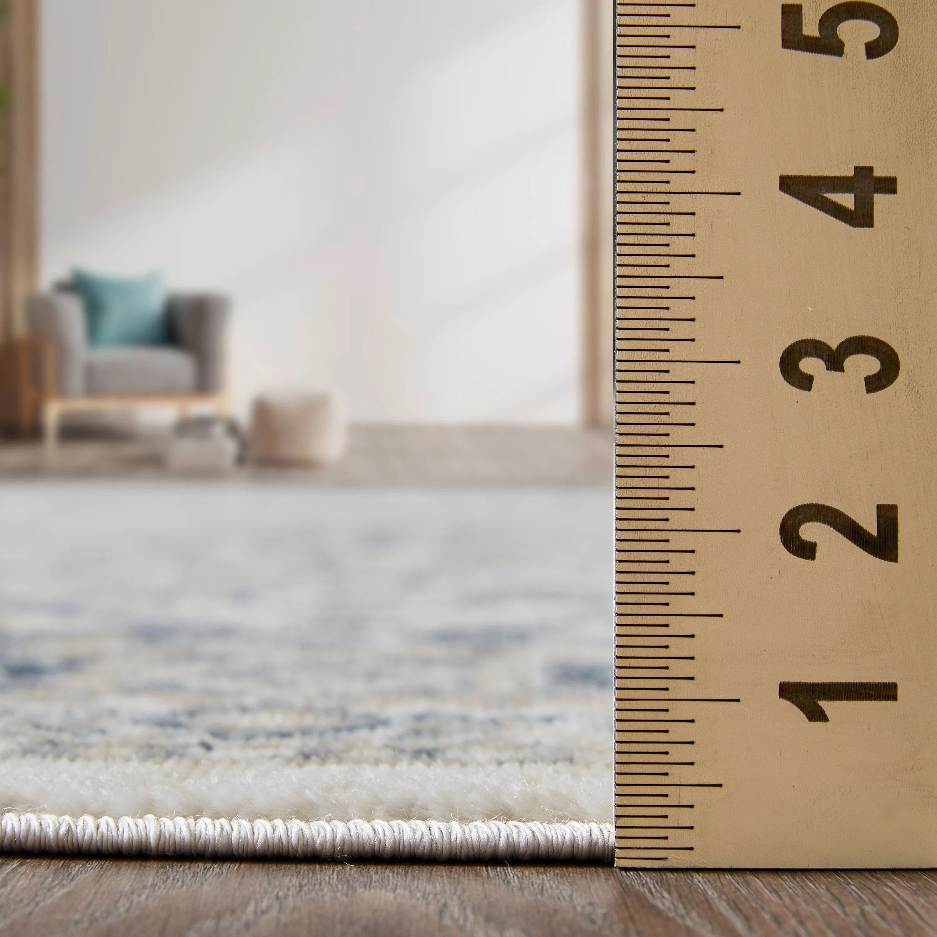 Loomaknoti Kehleigh Avnorie Cream Area Rug