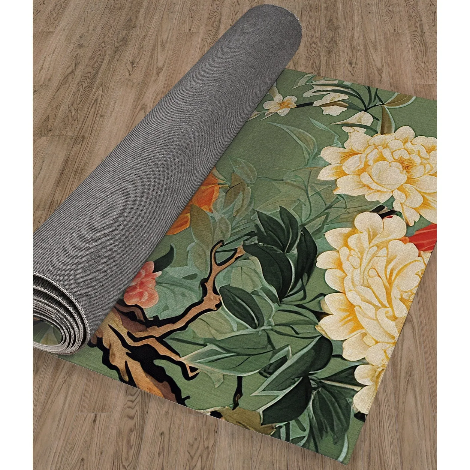 LOU GREEN Area Rug By Marina Gutierrez