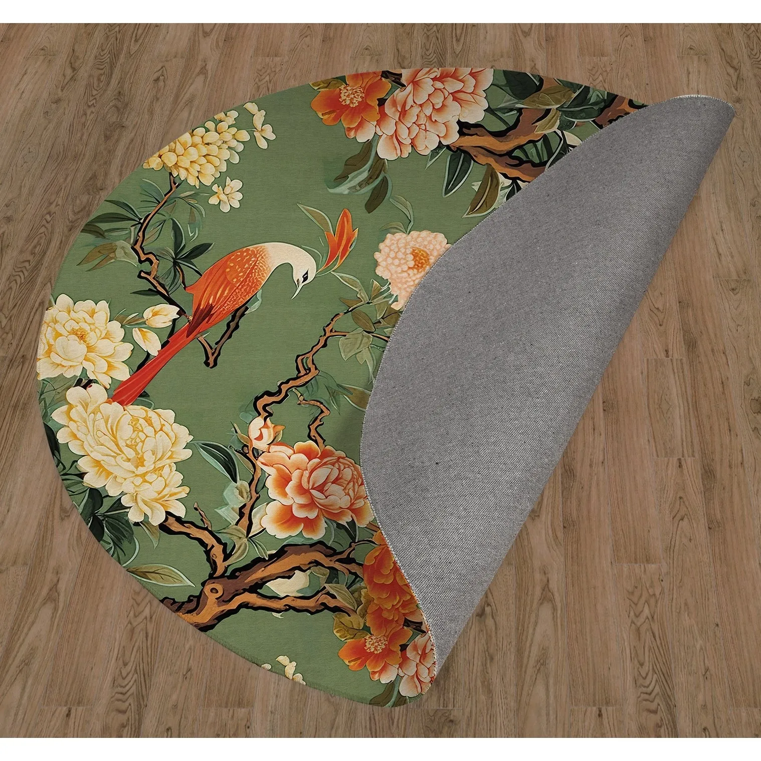 LOU GREEN Area Rug By Marina Gutierrez