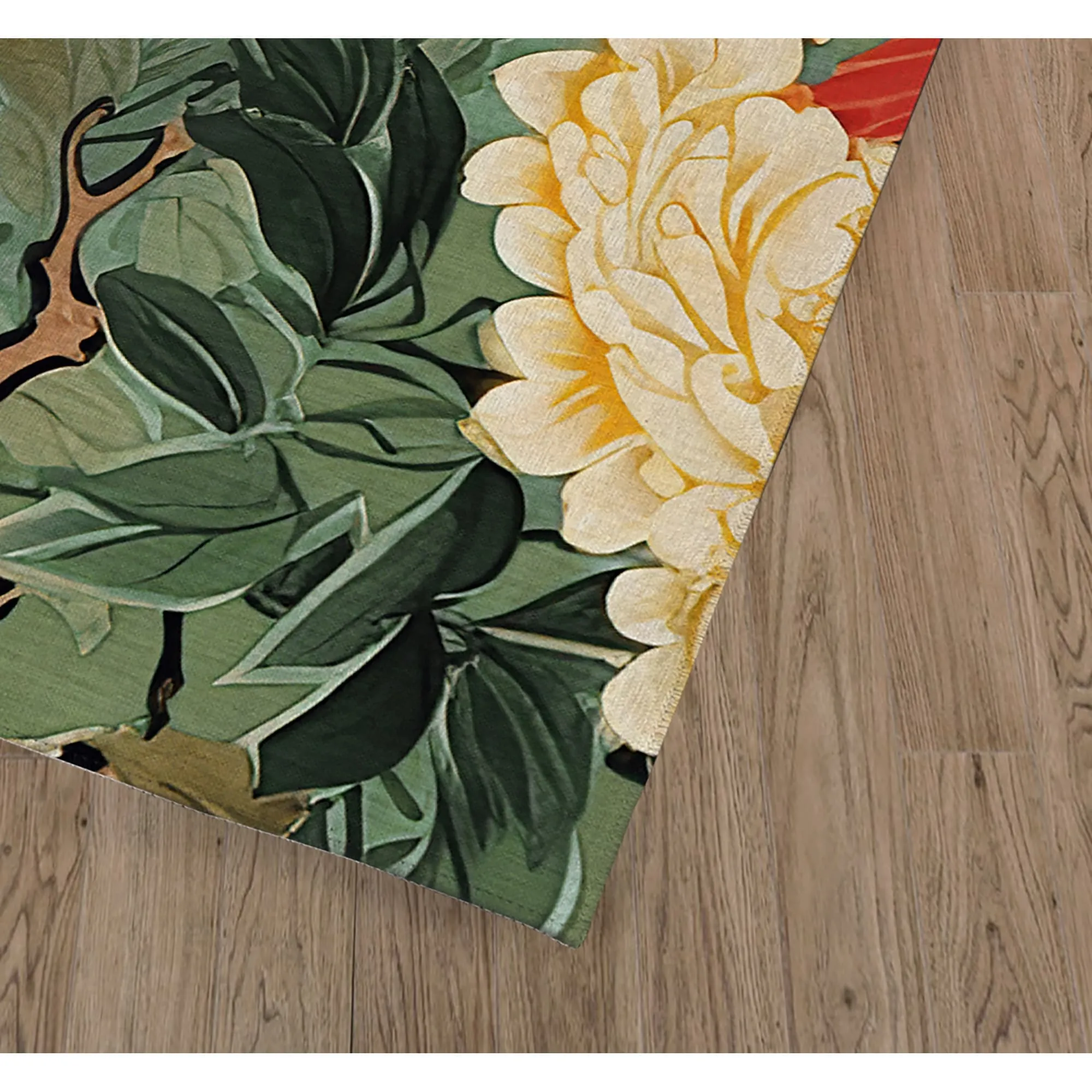 LOU GREEN Area Rug By Marina Gutierrez
