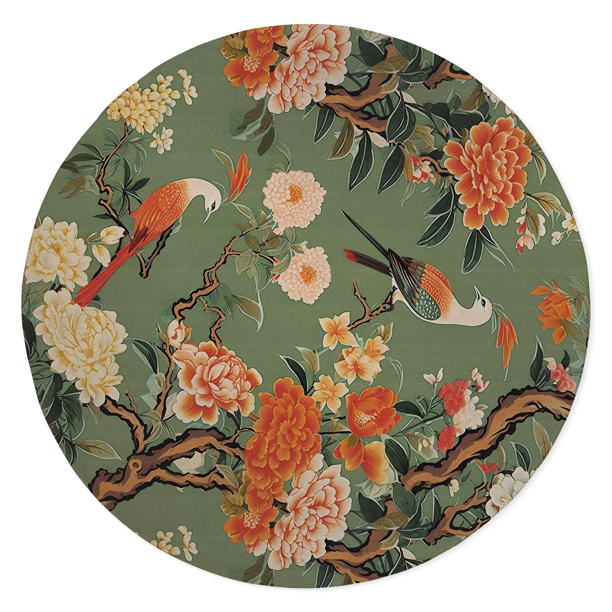 LOU GREEN Area Rug By Marina Gutierrez