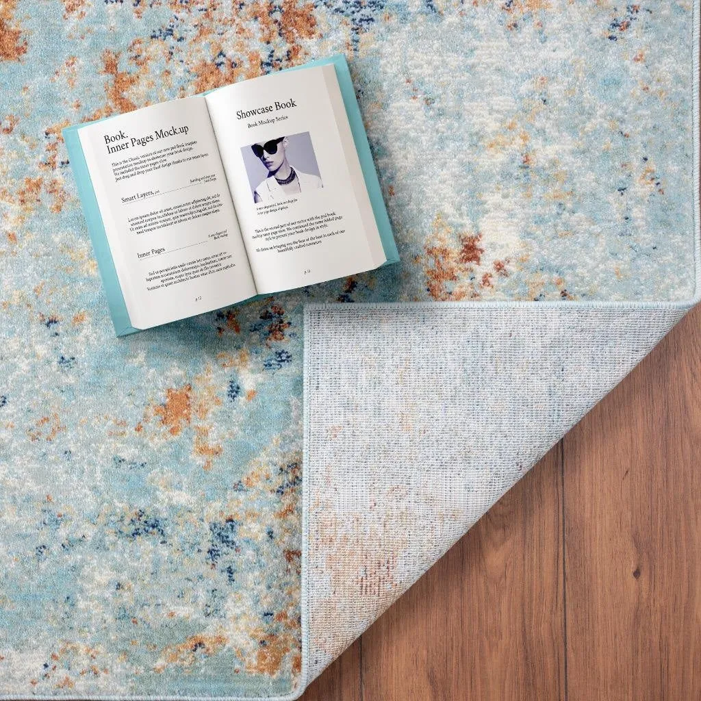 Luxe Weavers Contemporary Modern Abstract Area Rug