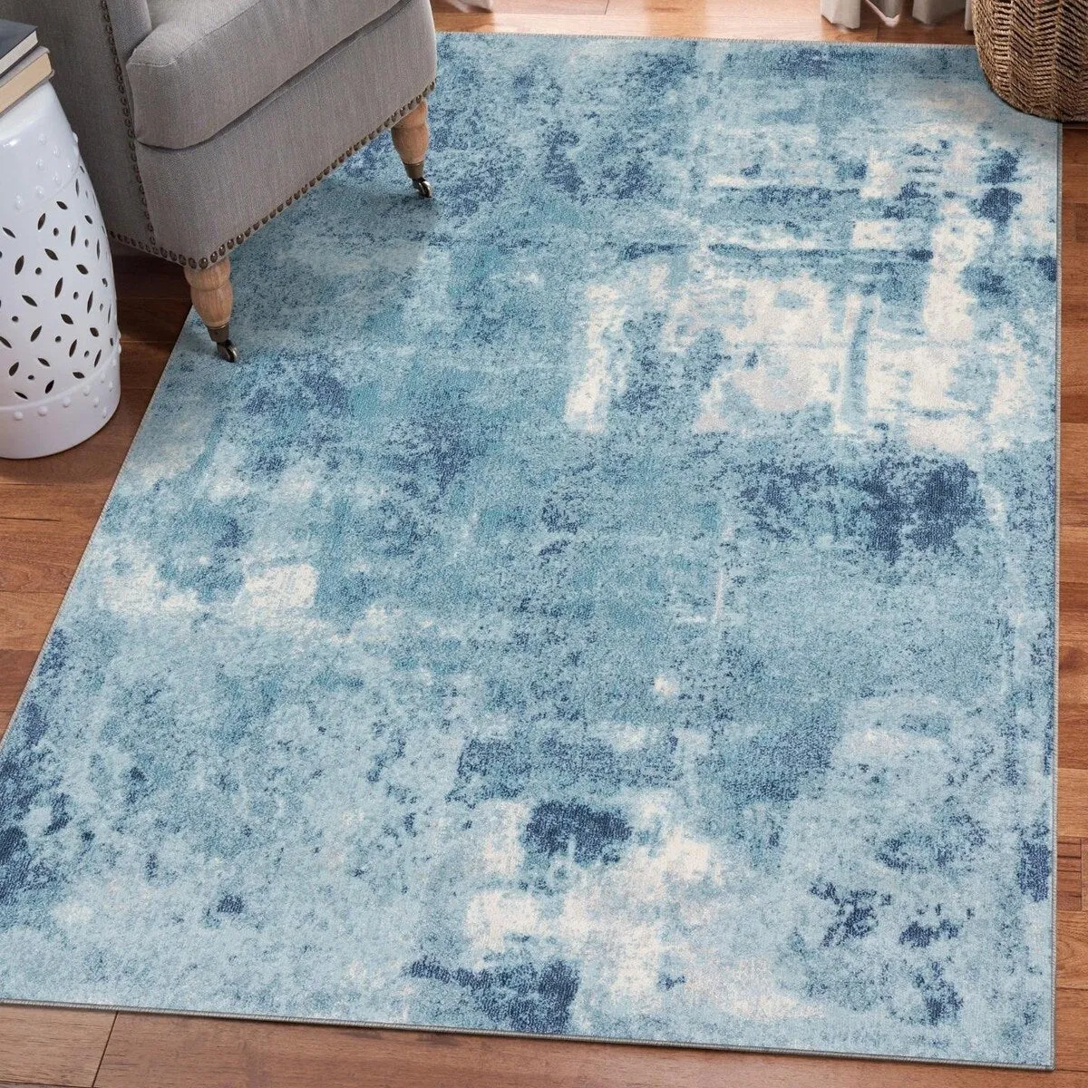 Luxe Weavers Contemporary Modern Abstract Area Rug