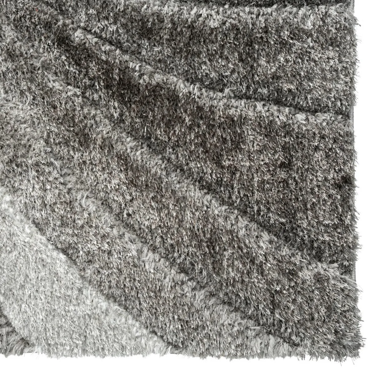 Luxe Weavers Geometric Swirl Shag Area Rug