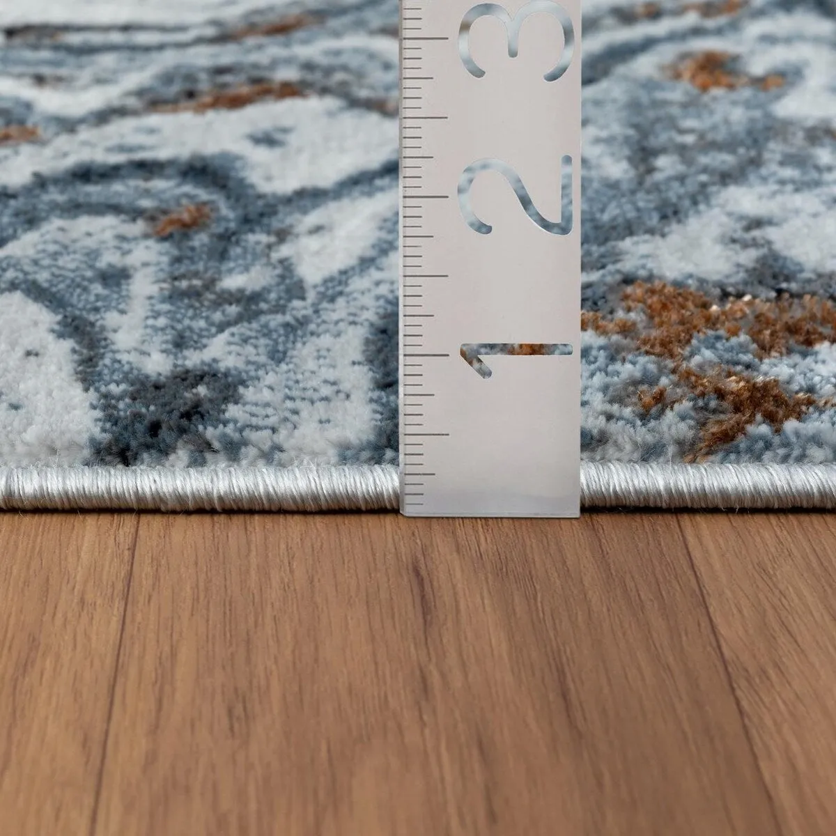Luxe Weavers Marble Effect Abstract Area Rug. Stain-Resistant Carpet