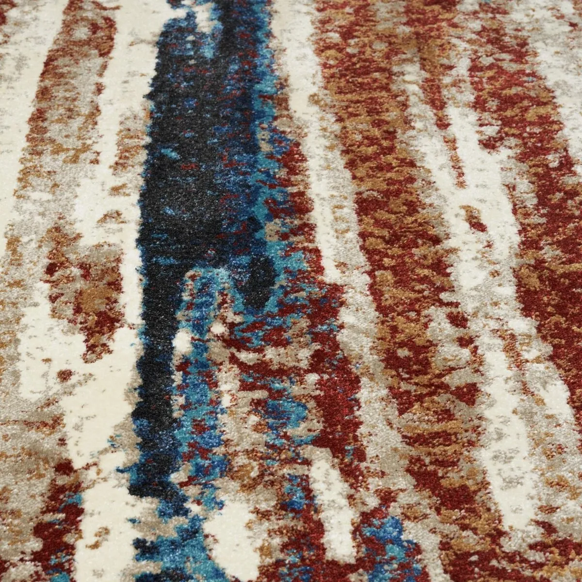Luxe Weavers Modern Abstract Stripe Area Rug