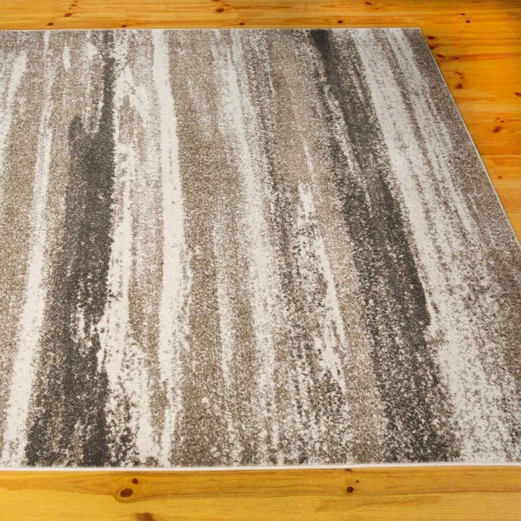 Luxe Weavers Modern Abstract Stripe Area Rug